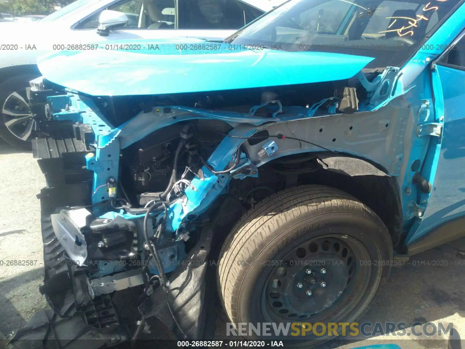 6 Photograph of a damaged car JTMH1RFV4KD514503 TOYOTA RAV4 2019