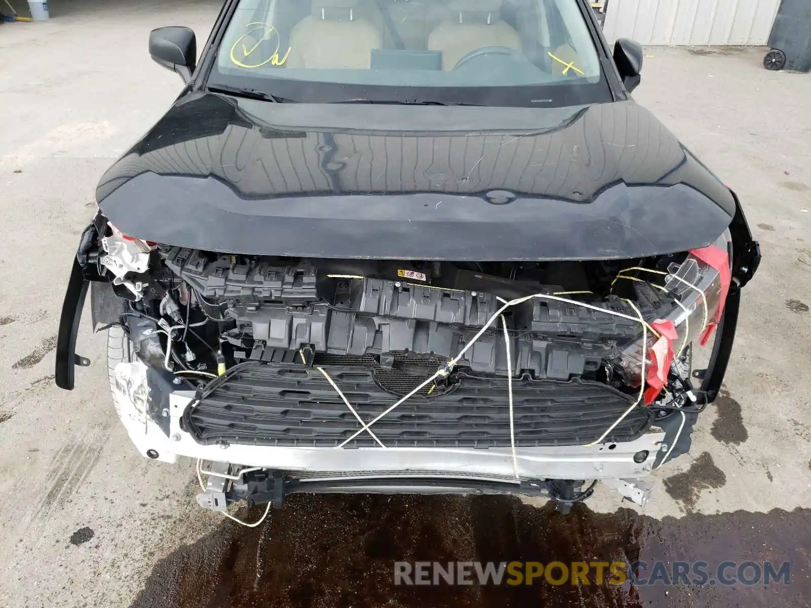 7 Photograph of a damaged car JTMH1RFV4KD517076 TOYOTA RAV4 2019