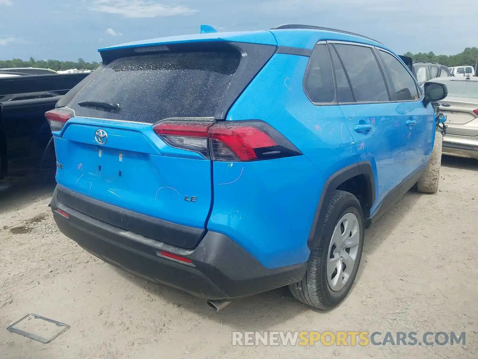 4 Фотография поврежденного автомобиля JTMH1RFV4KD517157 TOYOTA RAV4 2019