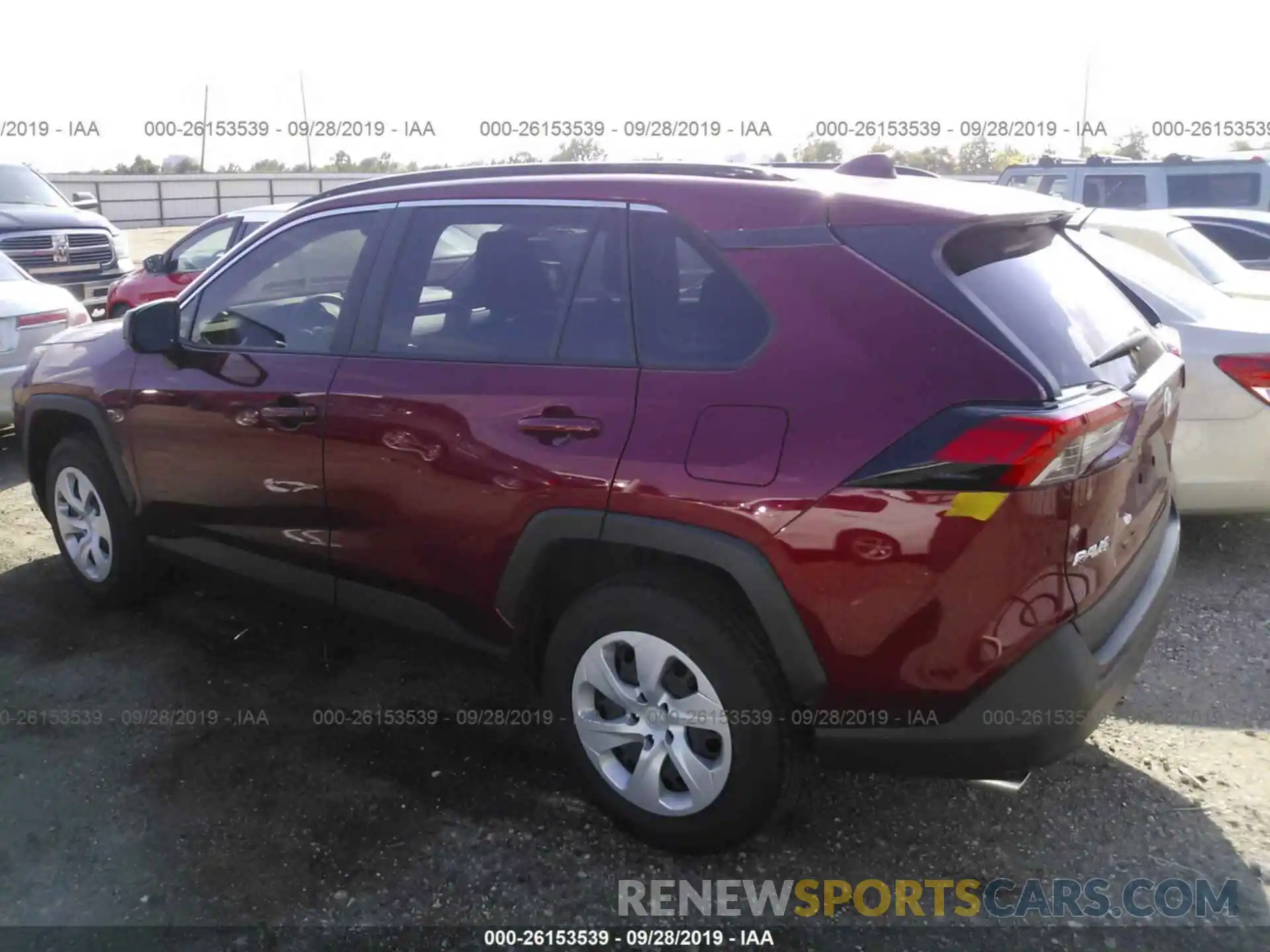 3 Photograph of a damaged car JTMH1RFV4KJ004511 TOYOTA RAV4 2019