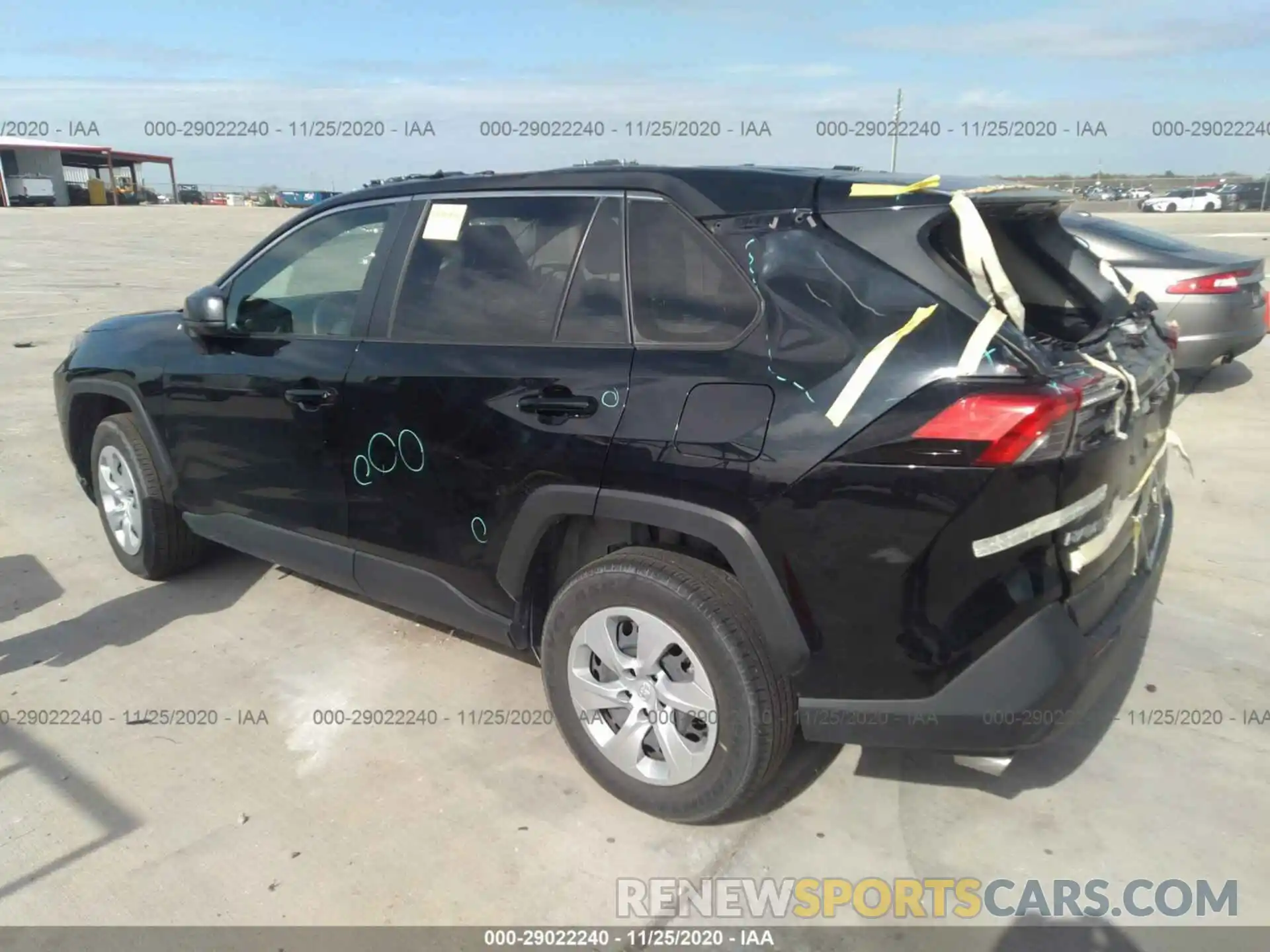 3 Фотография поврежденного автомобиля JTMH1RFV4KJ005013 TOYOTA RAV4 2019