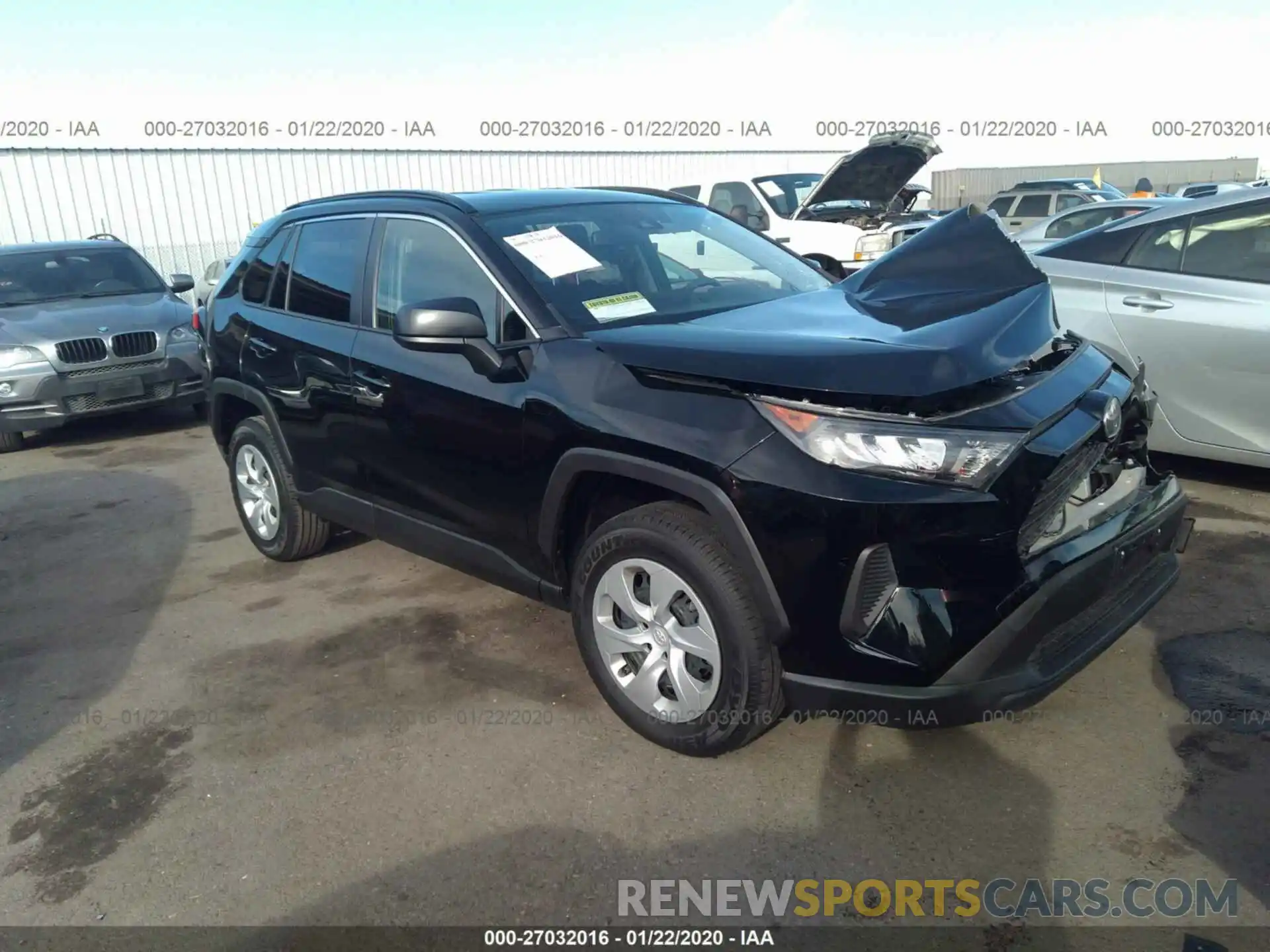 1 Фотография поврежденного автомобиля JTMH1RFV4KJ014150 TOYOTA RAV4 2019