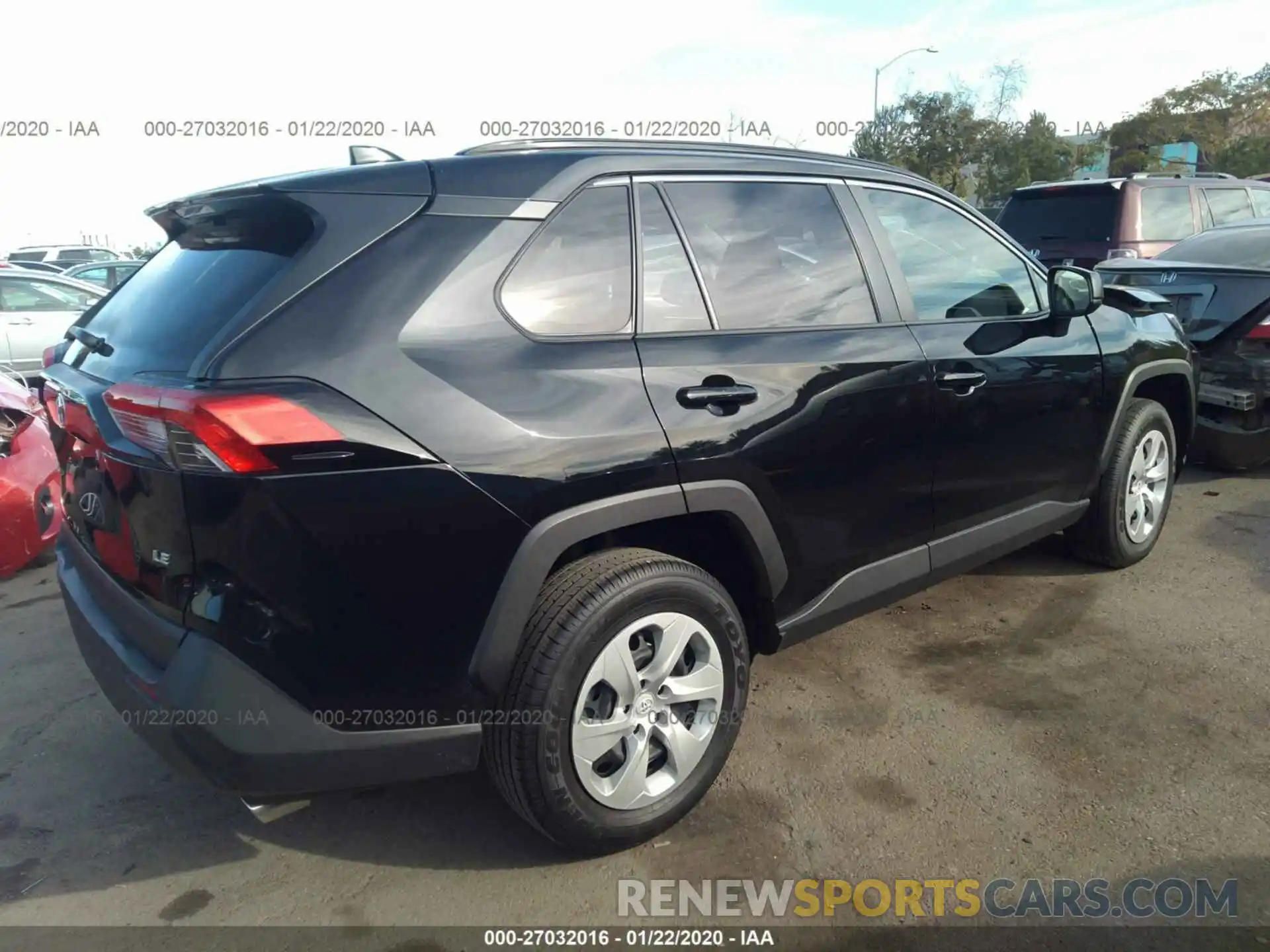 4 Фотография поврежденного автомобиля JTMH1RFV4KJ014150 TOYOTA RAV4 2019