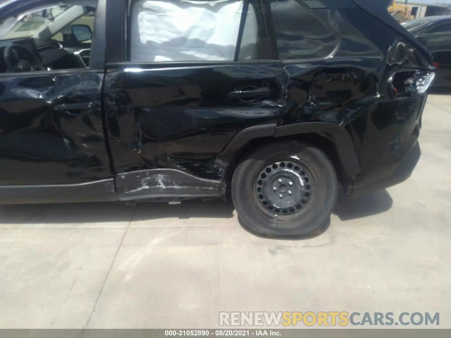 6 Photograph of a damaged car JTMH1RFV4KJ016464 TOYOTA RAV4 2019