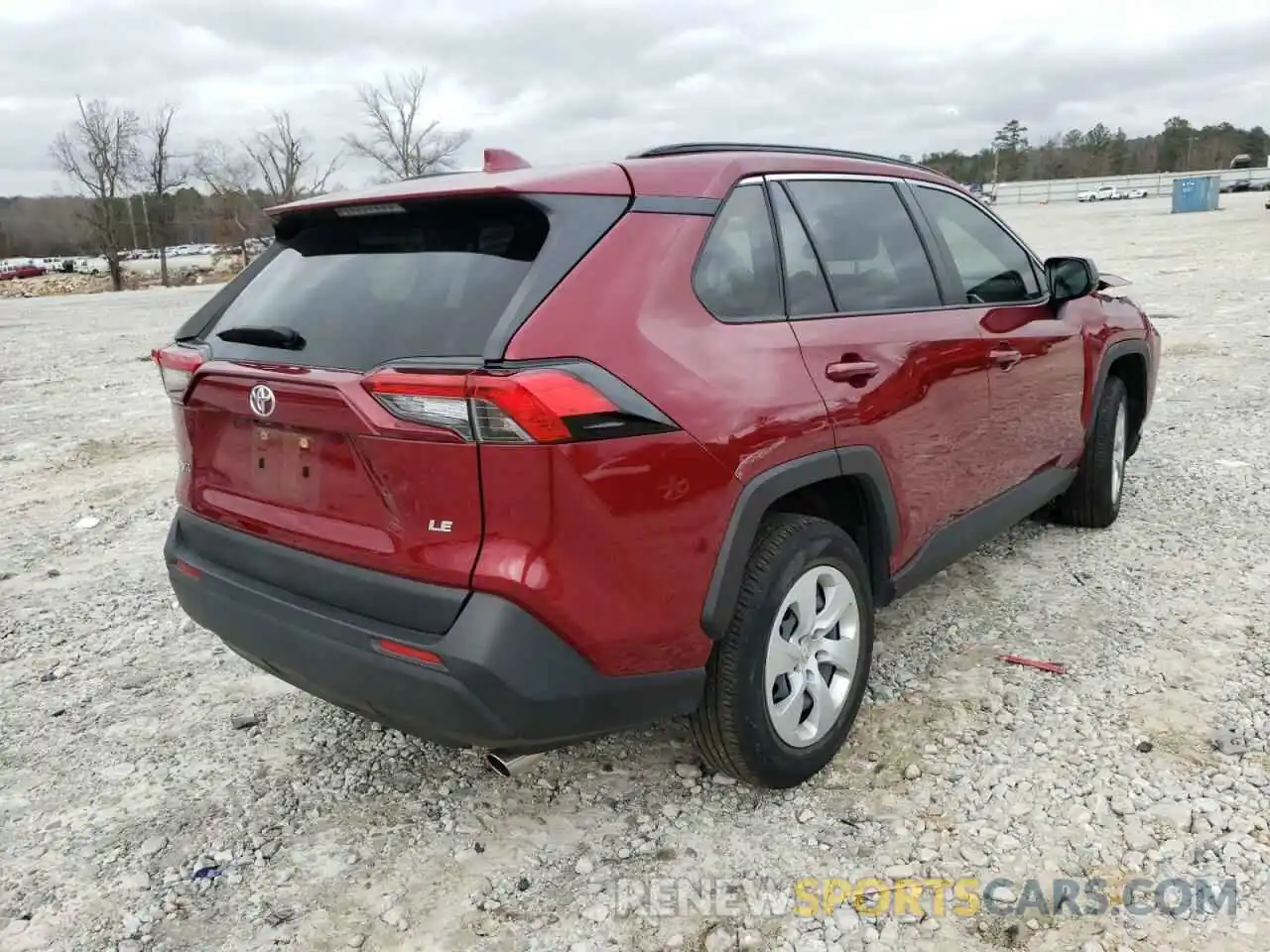 4 Фотография поврежденного автомобиля JTMH1RFV5KD007447 TOYOTA RAV4 2019