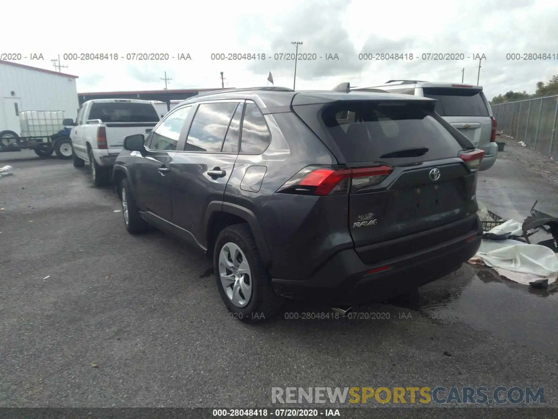 3 Photograph of a damaged car JTMH1RFV5KD011191 TOYOTA RAV4 2019