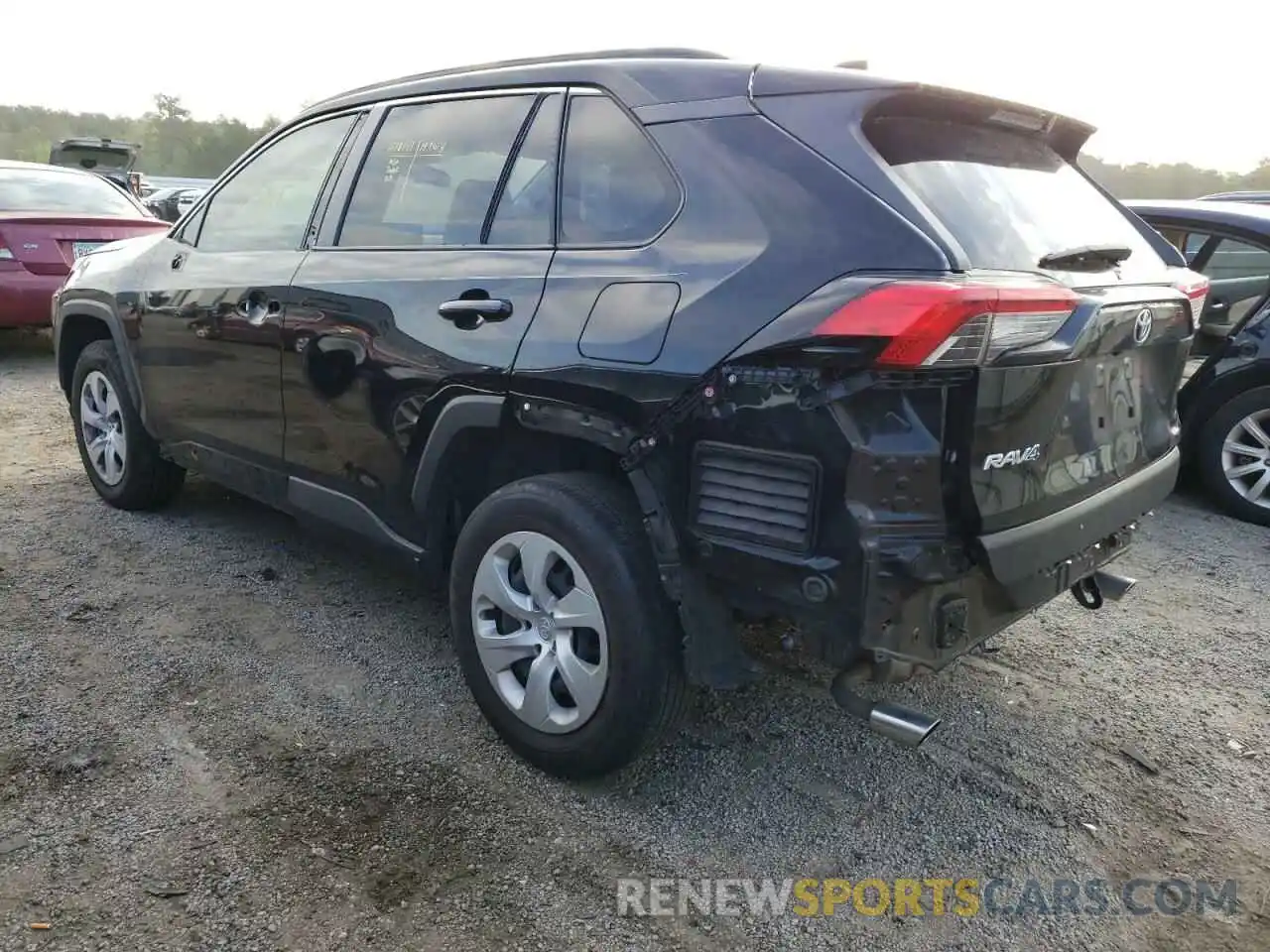 3 Photograph of a damaged car JTMH1RFV5KD019565 TOYOTA RAV4 2019