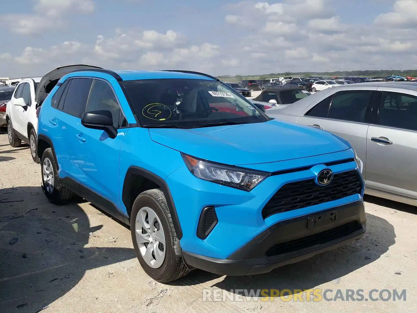 1 Фотография поврежденного автомобиля JTMH1RFV5KD023177 TOYOTA RAV4 2019