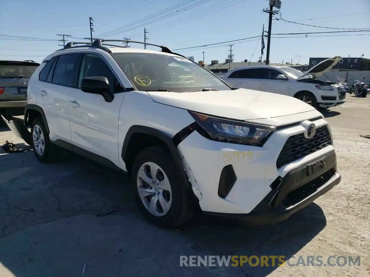 1 Фотография поврежденного автомобиля JTMH1RFV5KD029061 TOYOTA RAV4 2019