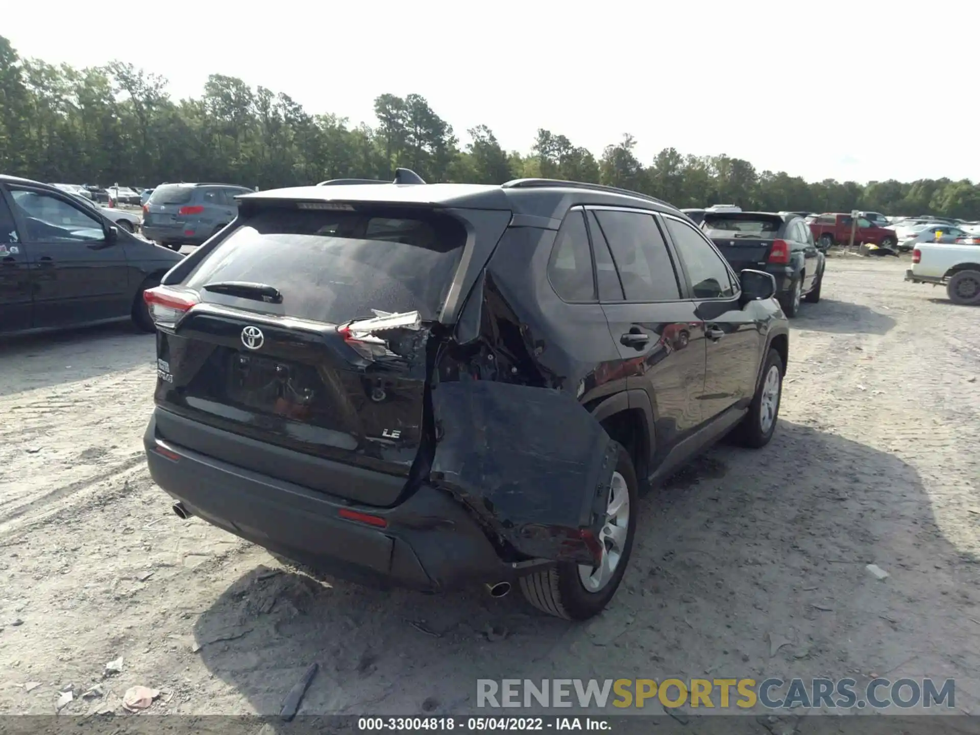 6 Photograph of a damaged car JTMH1RFV5KD031683 TOYOTA RAV4 2019