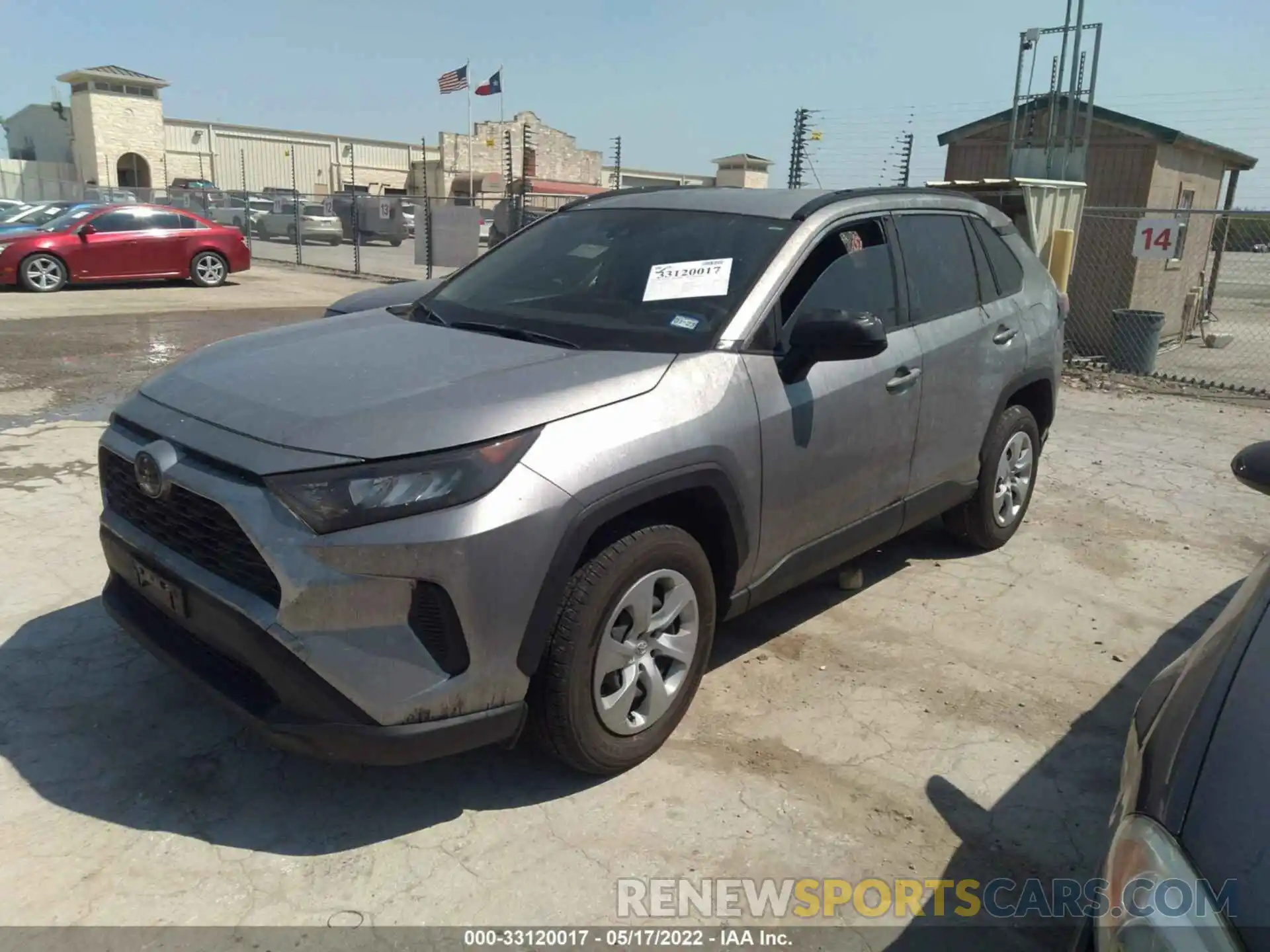 2 Photograph of a damaged car JTMH1RFV5KD041811 TOYOTA RAV4 2019