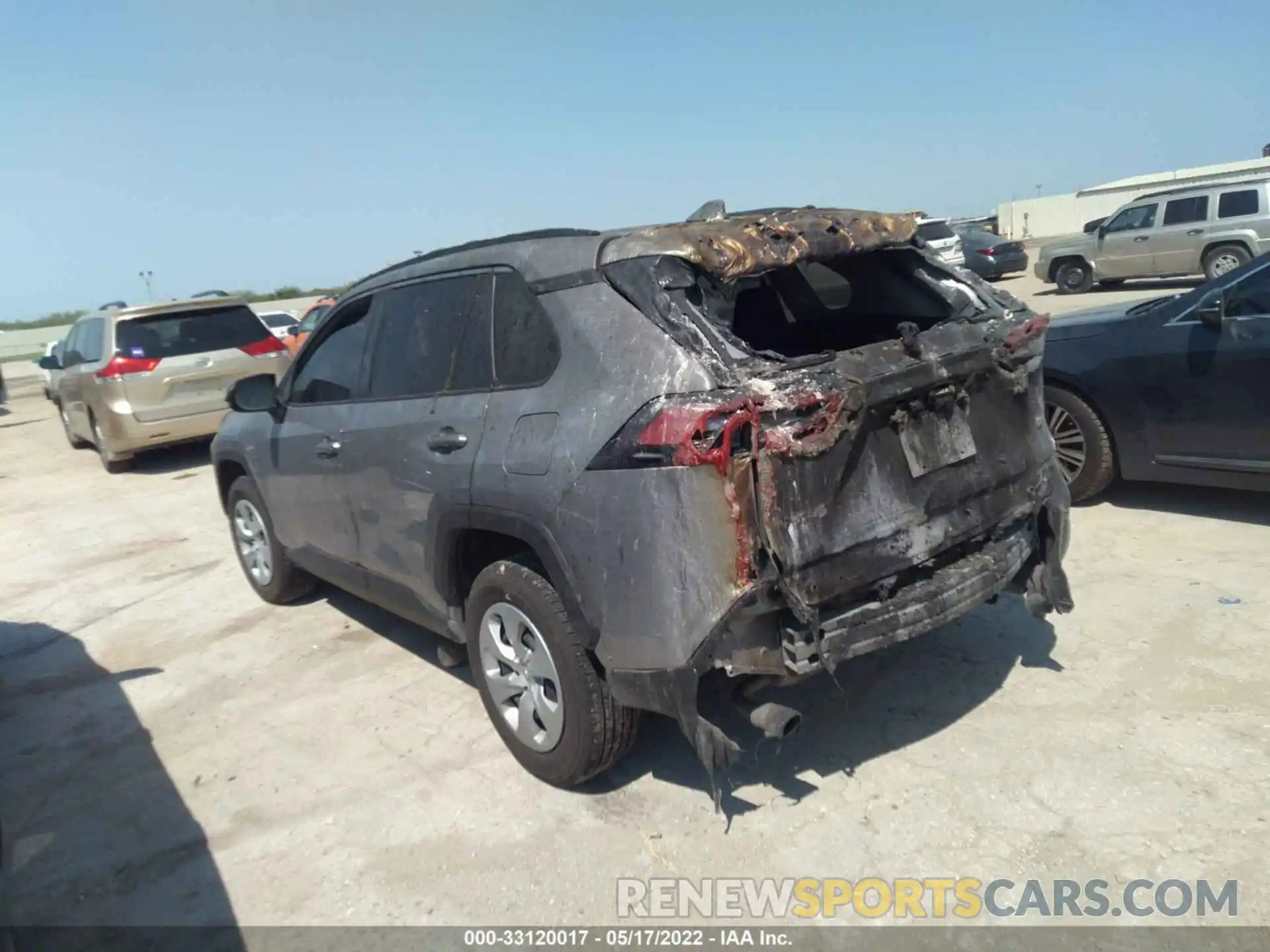 3 Photograph of a damaged car JTMH1RFV5KD041811 TOYOTA RAV4 2019