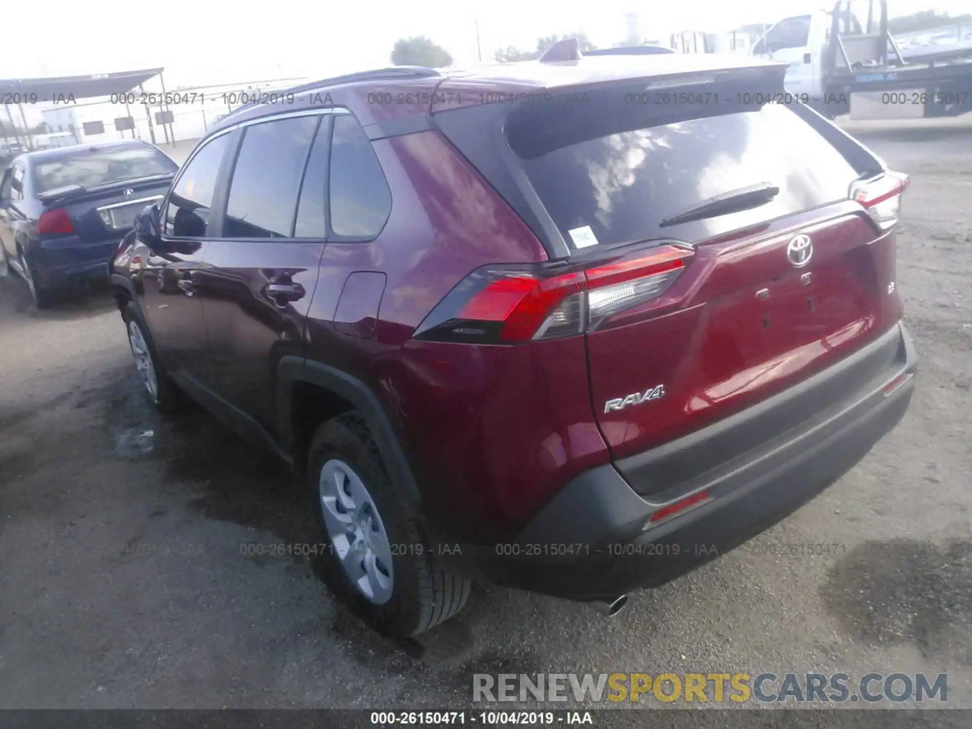 3 Фотография поврежденного автомобиля JTMH1RFV5KD500769 TOYOTA RAV4 2019