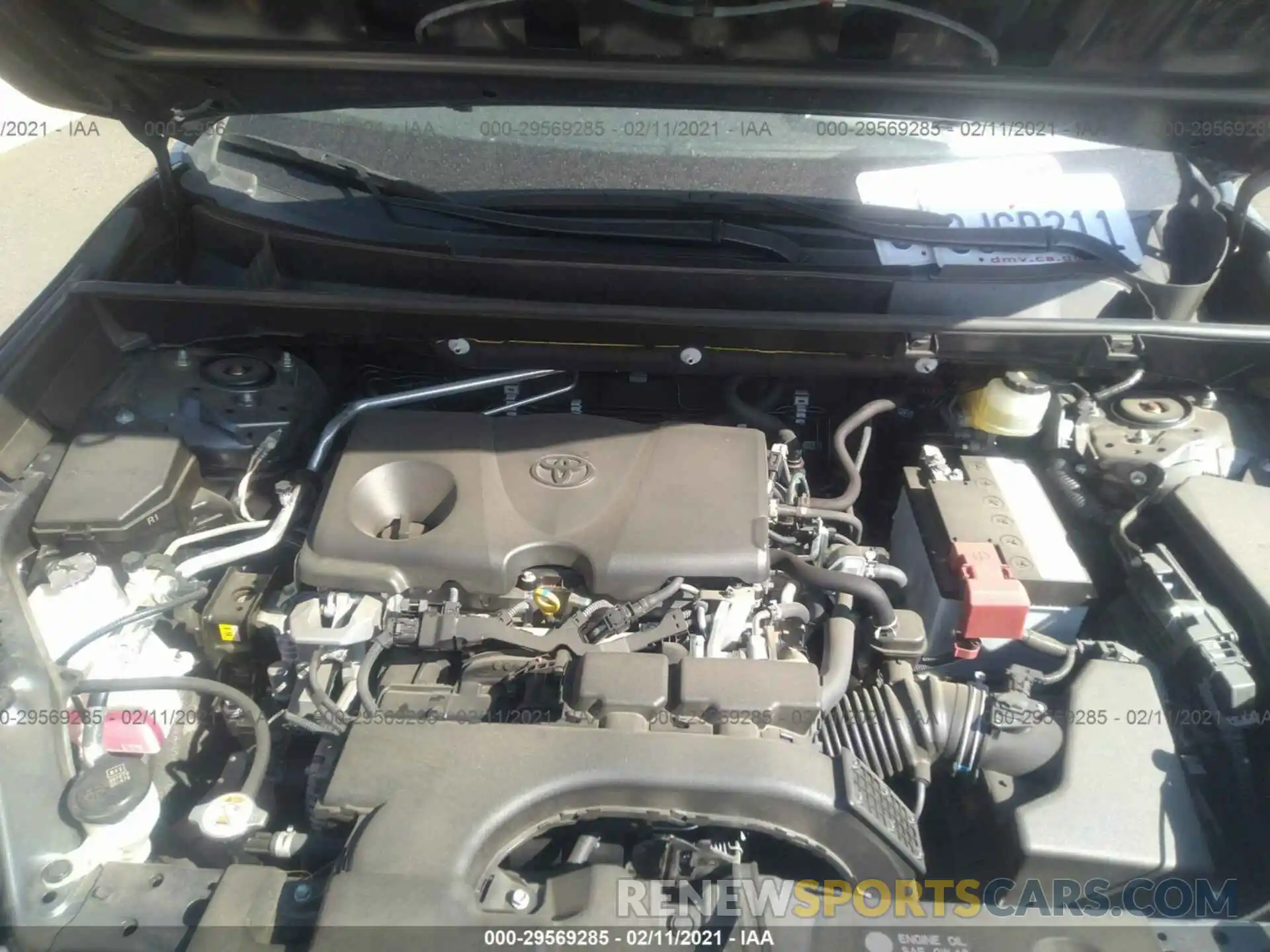 10 Фотография поврежденного автомобиля JTMH1RFV5KD508547 TOYOTA RAV4 2019