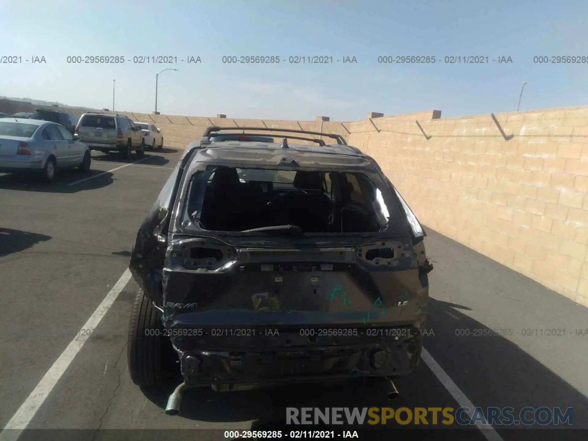 6 Фотография поврежденного автомобиля JTMH1RFV5KD508547 TOYOTA RAV4 2019