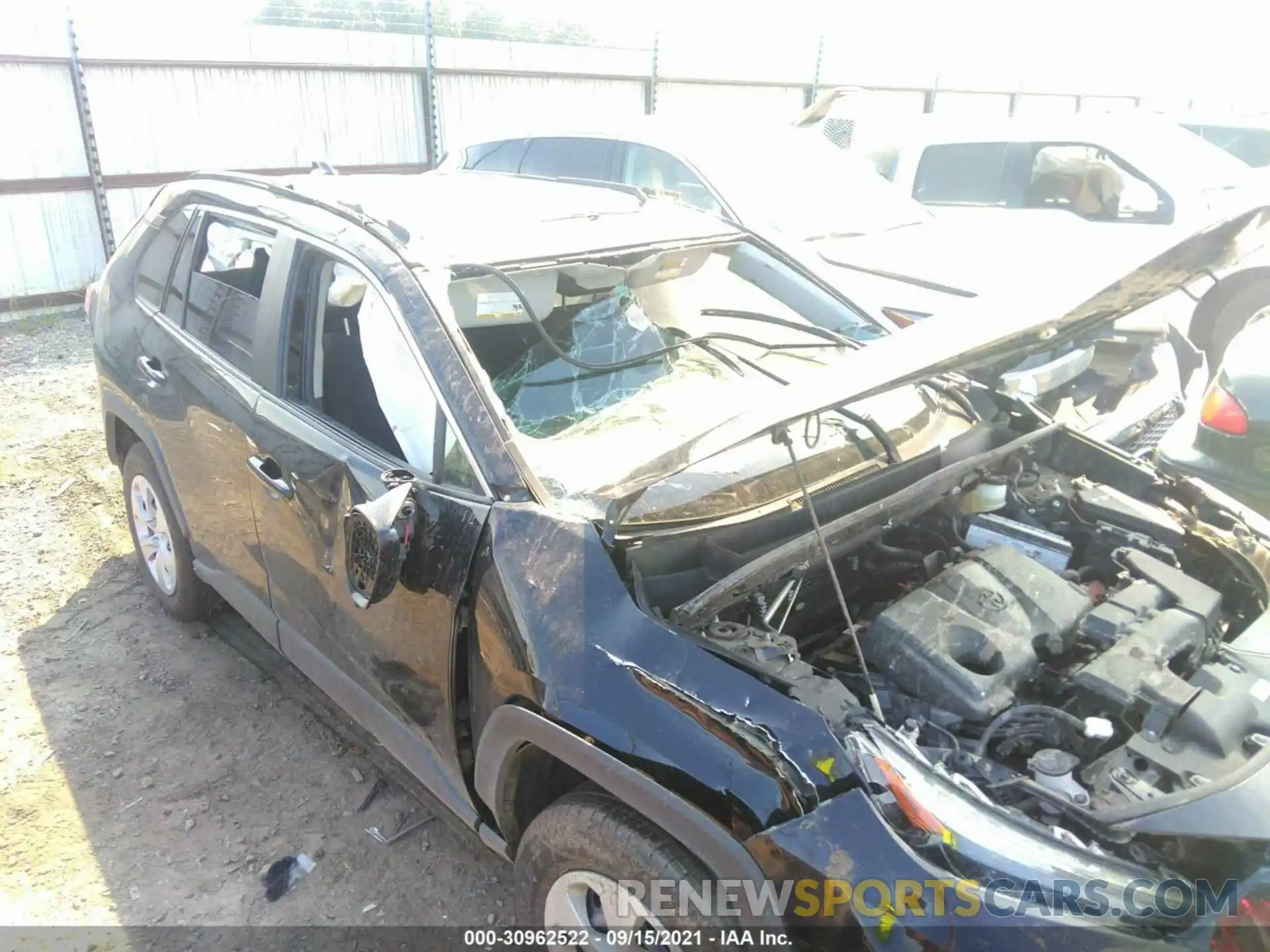 6 Photograph of a damaged car JTMH1RFV5KJ001035 TOYOTA RAV4 2019