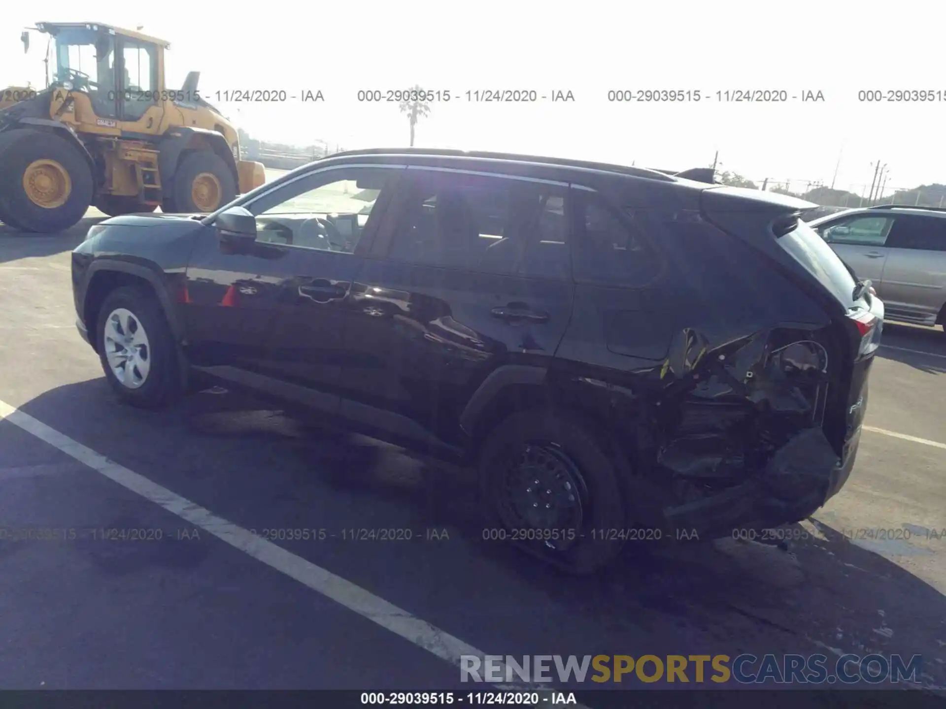 3 Photograph of a damaged car JTMH1RFV5KJ003092 TOYOTA RAV4 2019