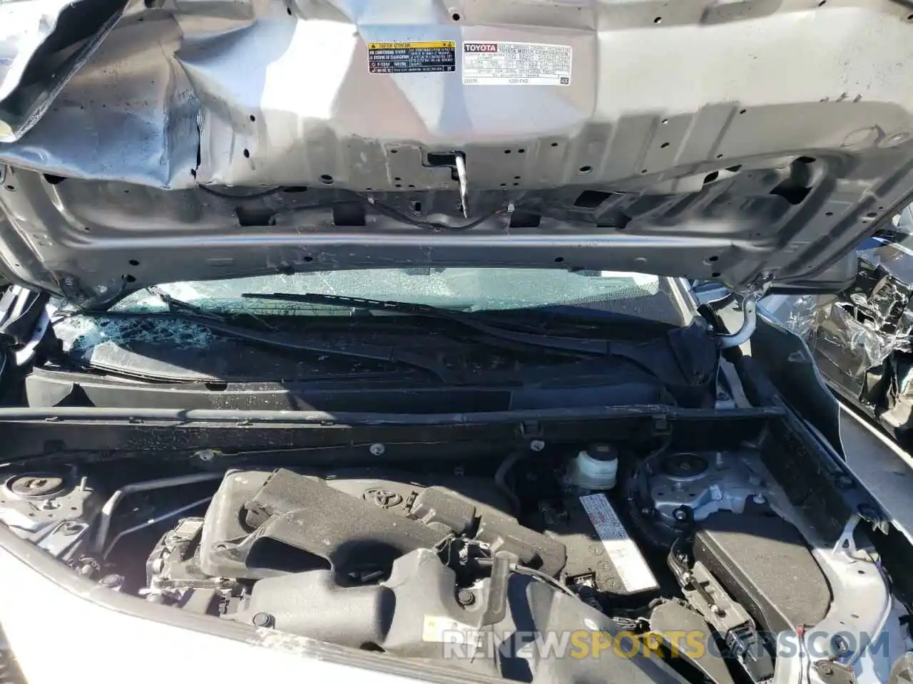 7 Photograph of a damaged car JTMH1RFV5KJ006087 TOYOTA RAV4 2019