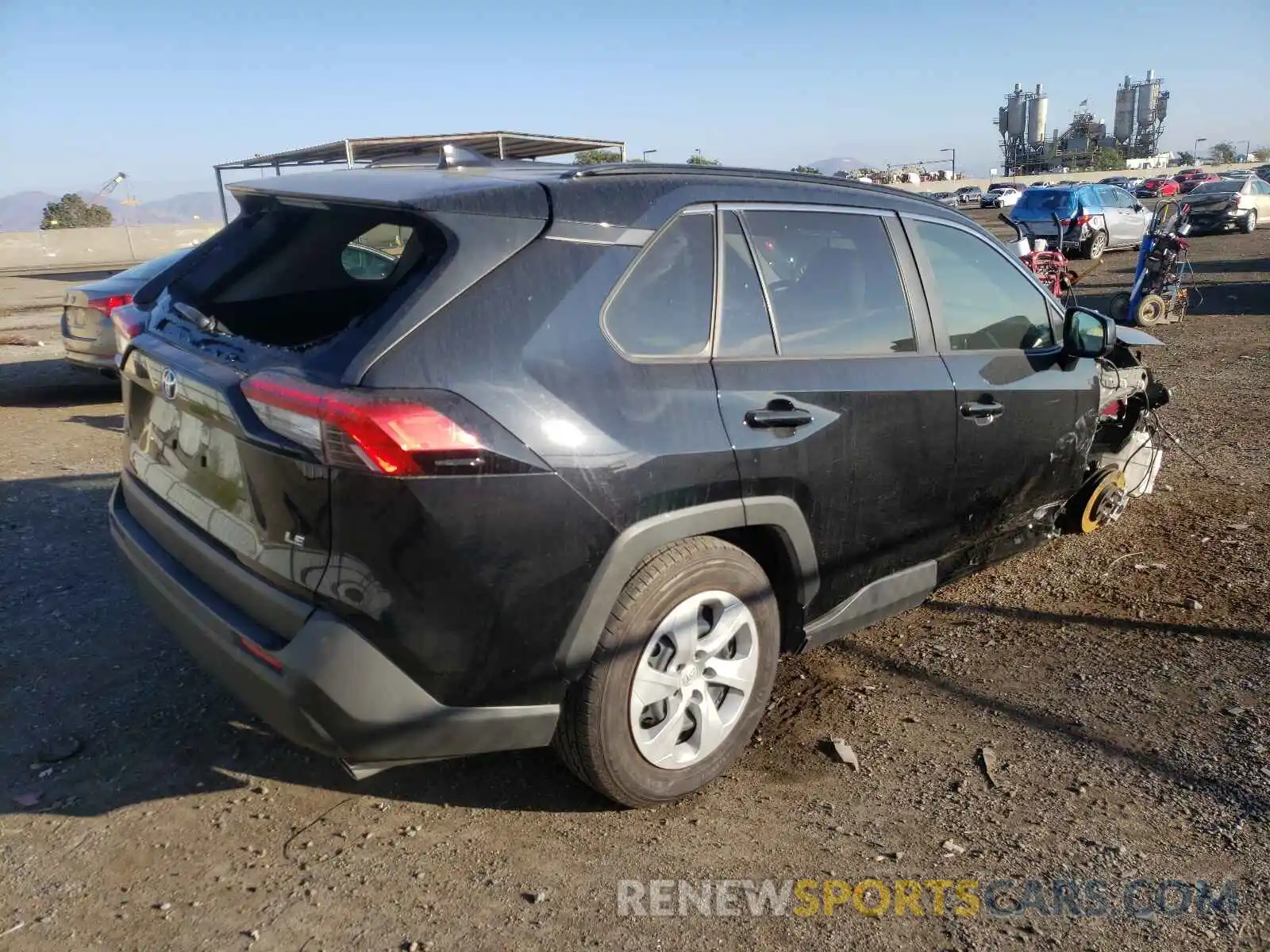 4 Фотография поврежденного автомобиля JTMH1RFV6KD009272 TOYOTA RAV4 2019