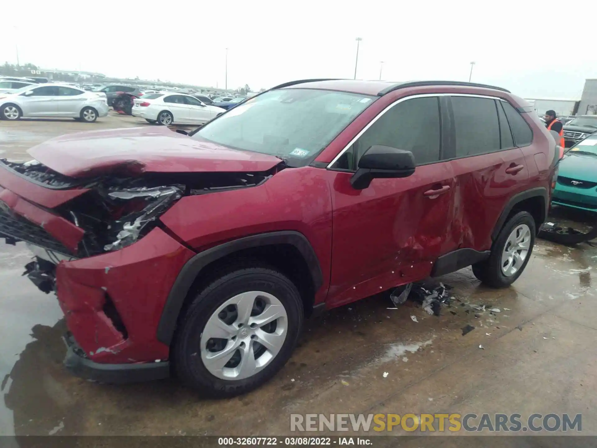 2 Фотография поврежденного автомобиля JTMH1RFV6KD012107 TOYOTA RAV4 2019