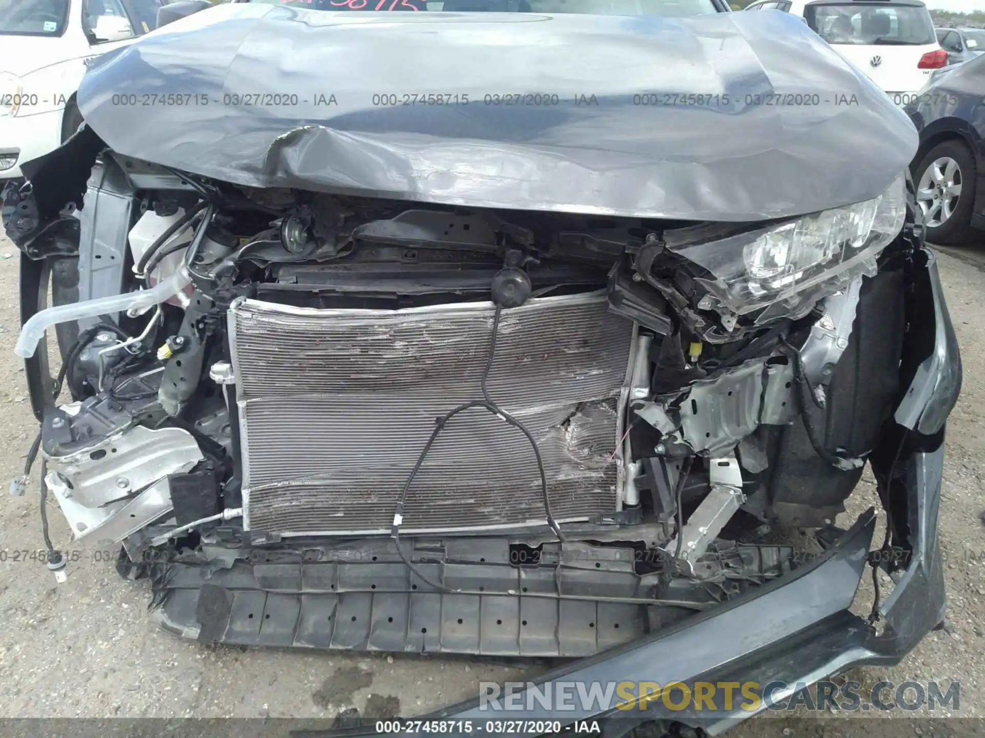 6 Photograph of a damaged car JTMH1RFV6KD025293 TOYOTA RAV4 2019