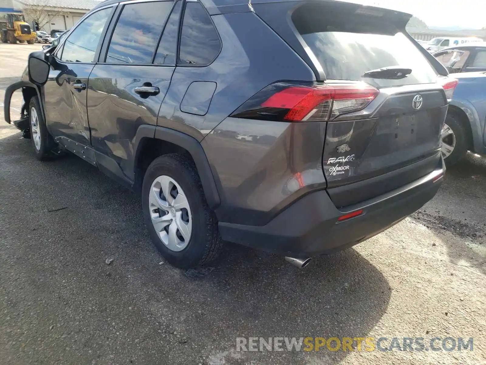 3 Photograph of a damaged car JTMH1RFV6KD504877 TOYOTA RAV4 2019