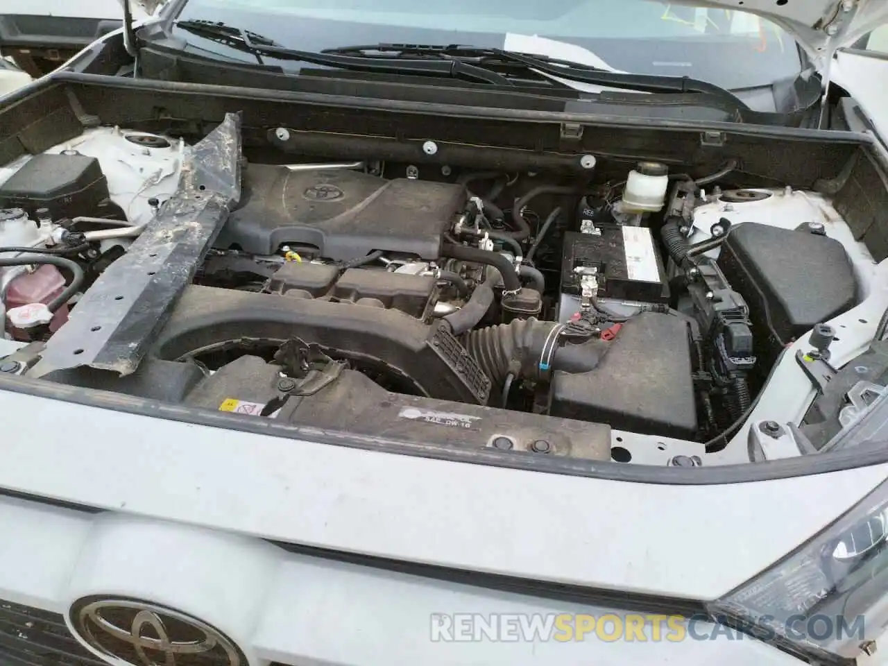 7 Фотография поврежденного автомобиля JTMH1RFV6KD507259 TOYOTA RAV4 2019