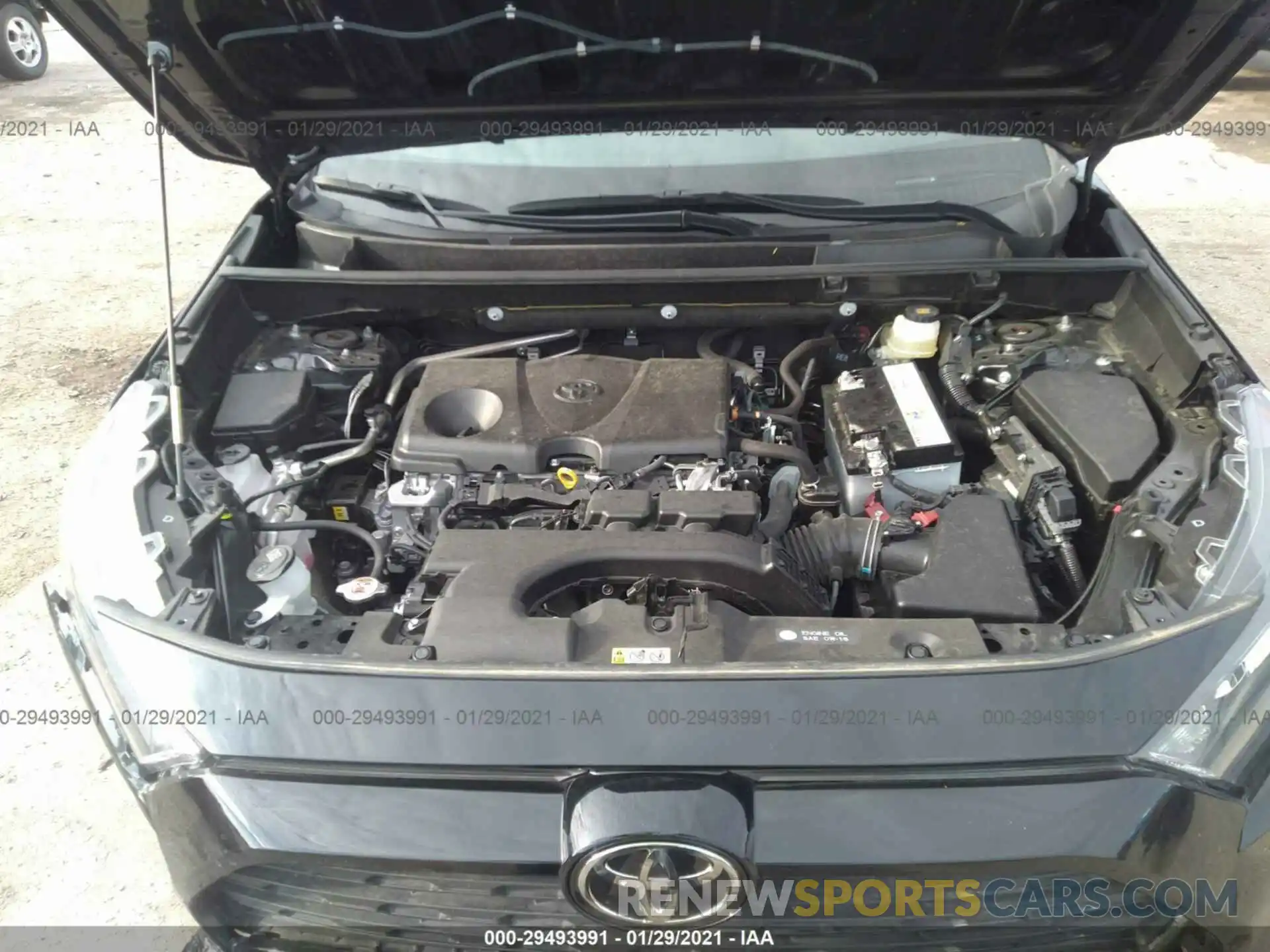 10 Фотография поврежденного автомобиля JTMH1RFV6KD512297 TOYOTA RAV4 2019