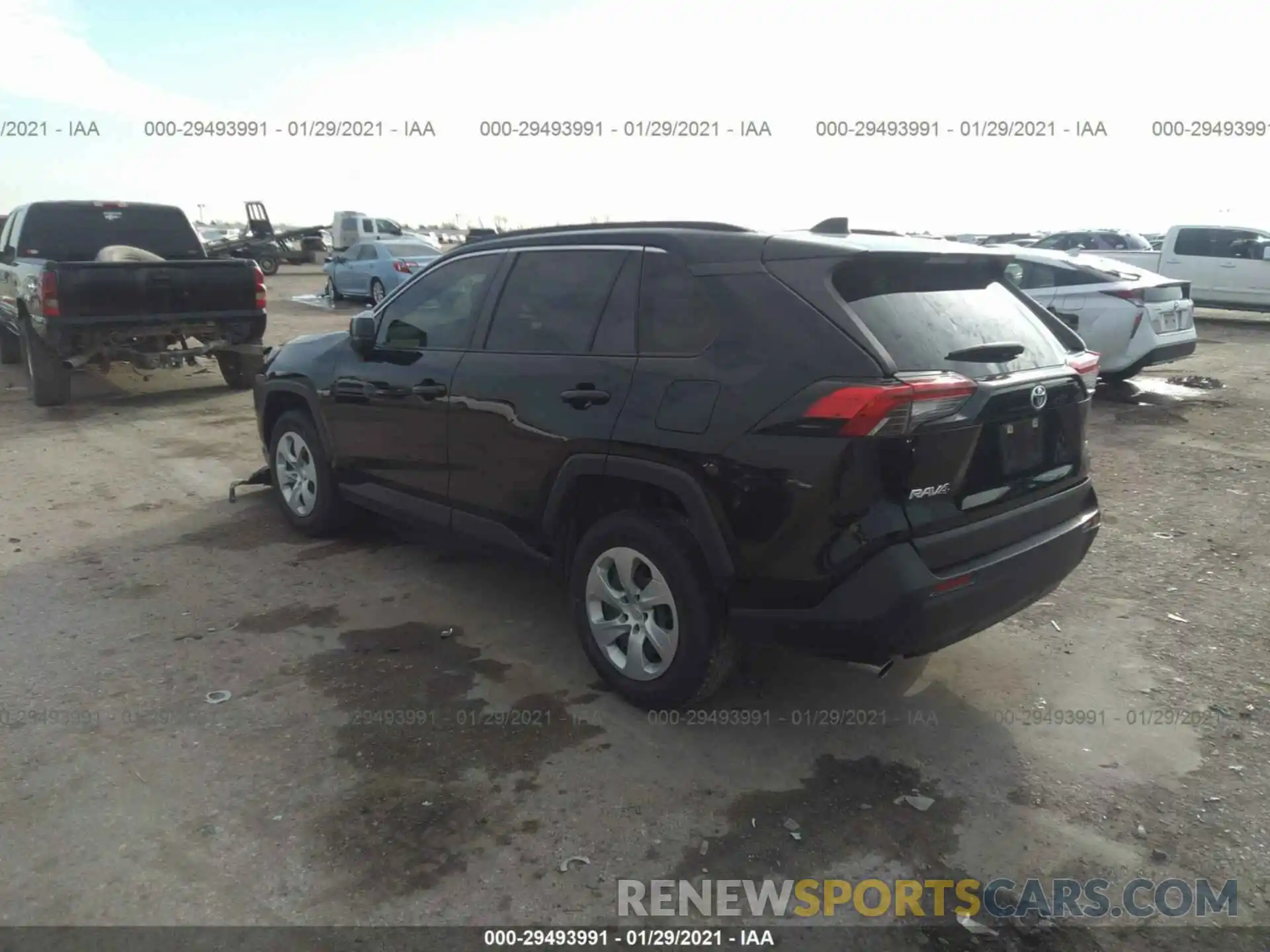 3 Photograph of a damaged car JTMH1RFV6KD512297 TOYOTA RAV4 2019