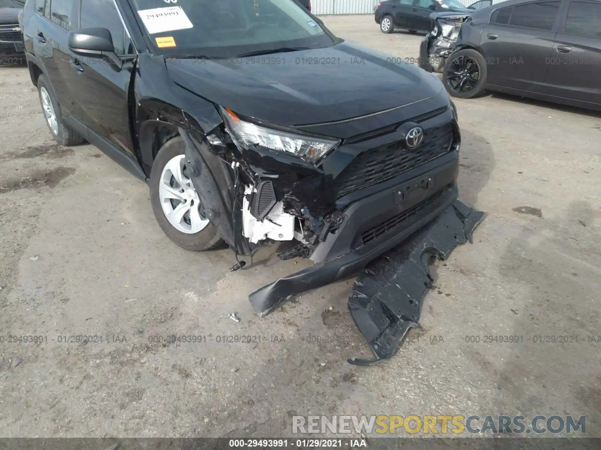 6 Photograph of a damaged car JTMH1RFV6KD512297 TOYOTA RAV4 2019