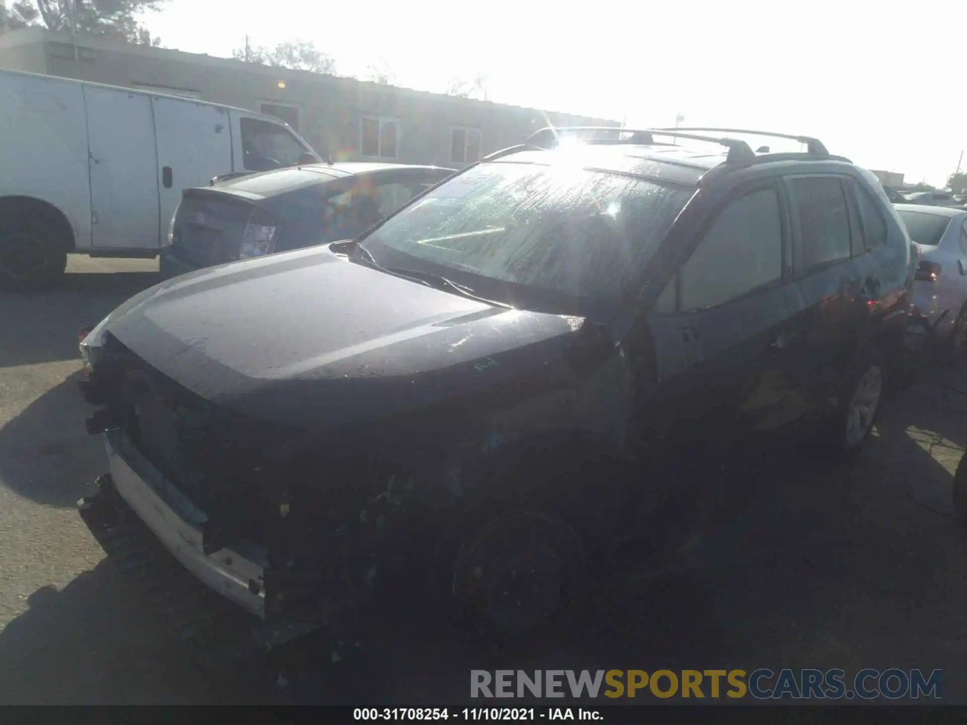 2 Photograph of a damaged car JTMH1RFV6KJ003117 TOYOTA RAV4 2019