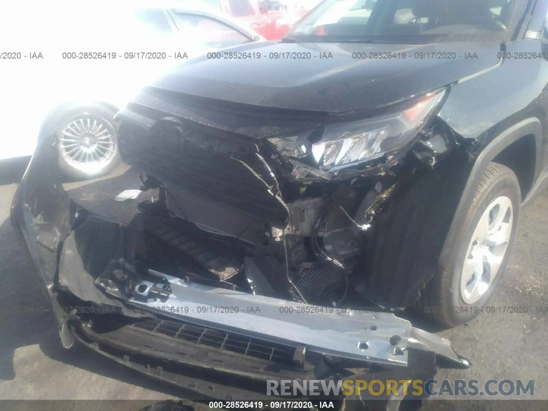 6 Фотография поврежденного автомобиля JTMH1RFV6KJ014005 TOYOTA RAV4 2019