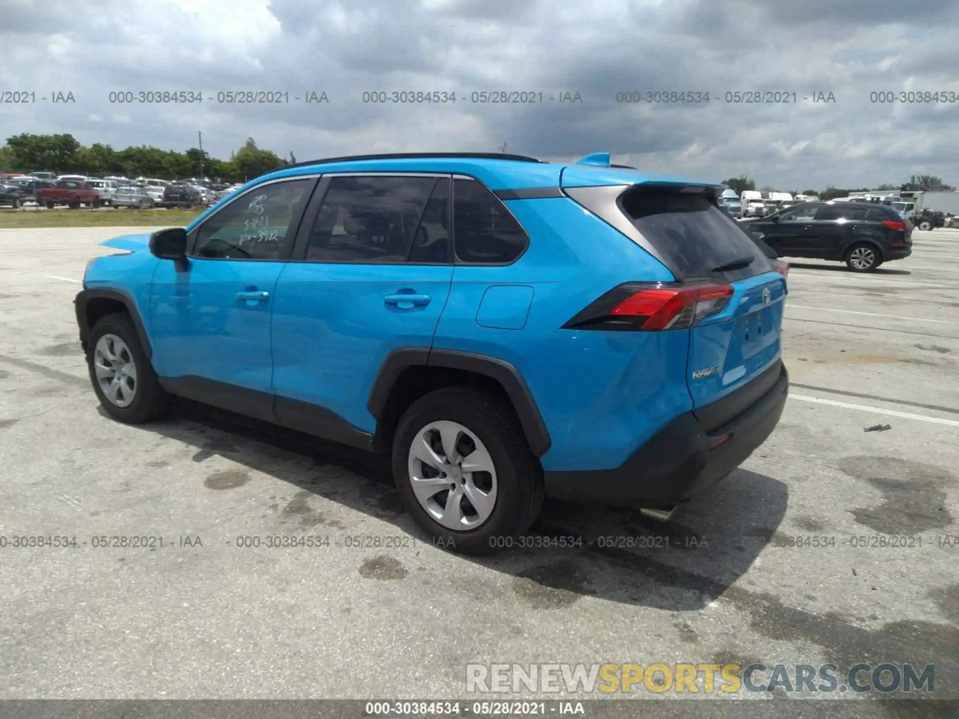 3 Фотография поврежденного автомобиля JTMH1RFV7KD003982 TOYOTA RAV4 2019