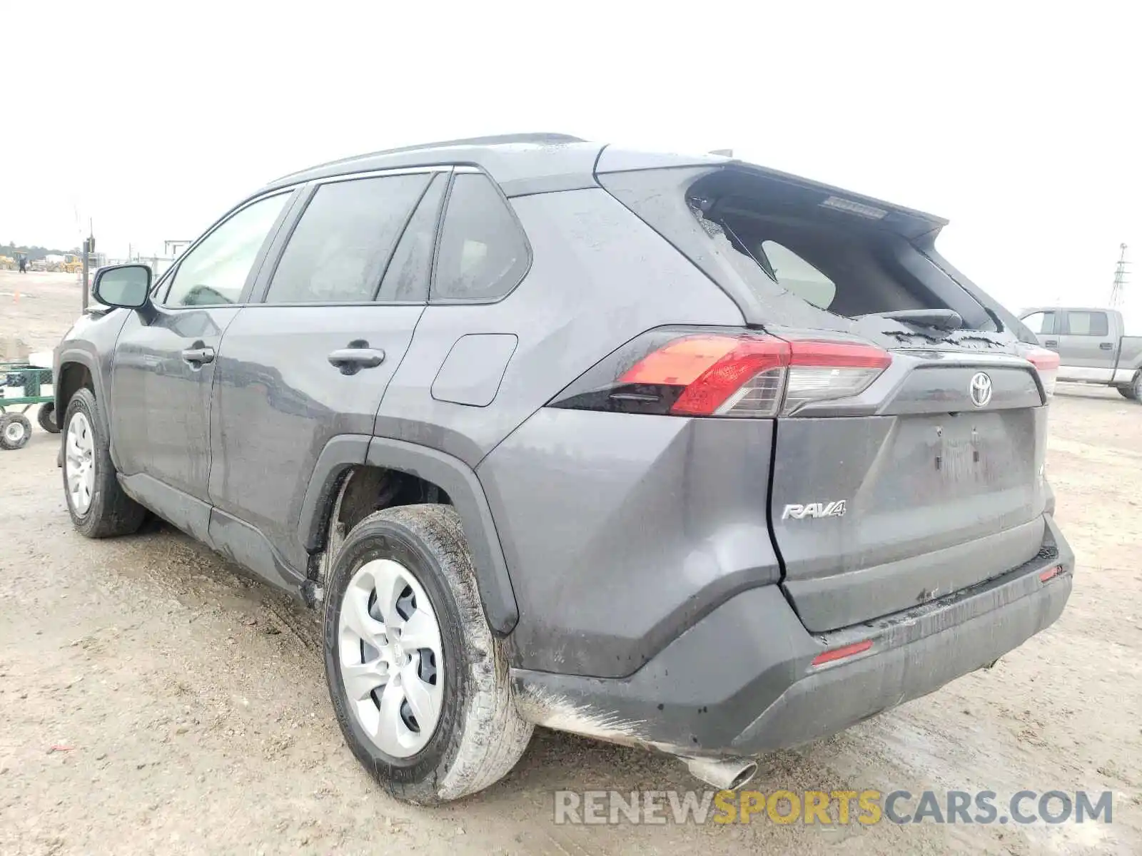 3 Photograph of a damaged car JTMH1RFV7KD006574 TOYOTA RAV4 2019