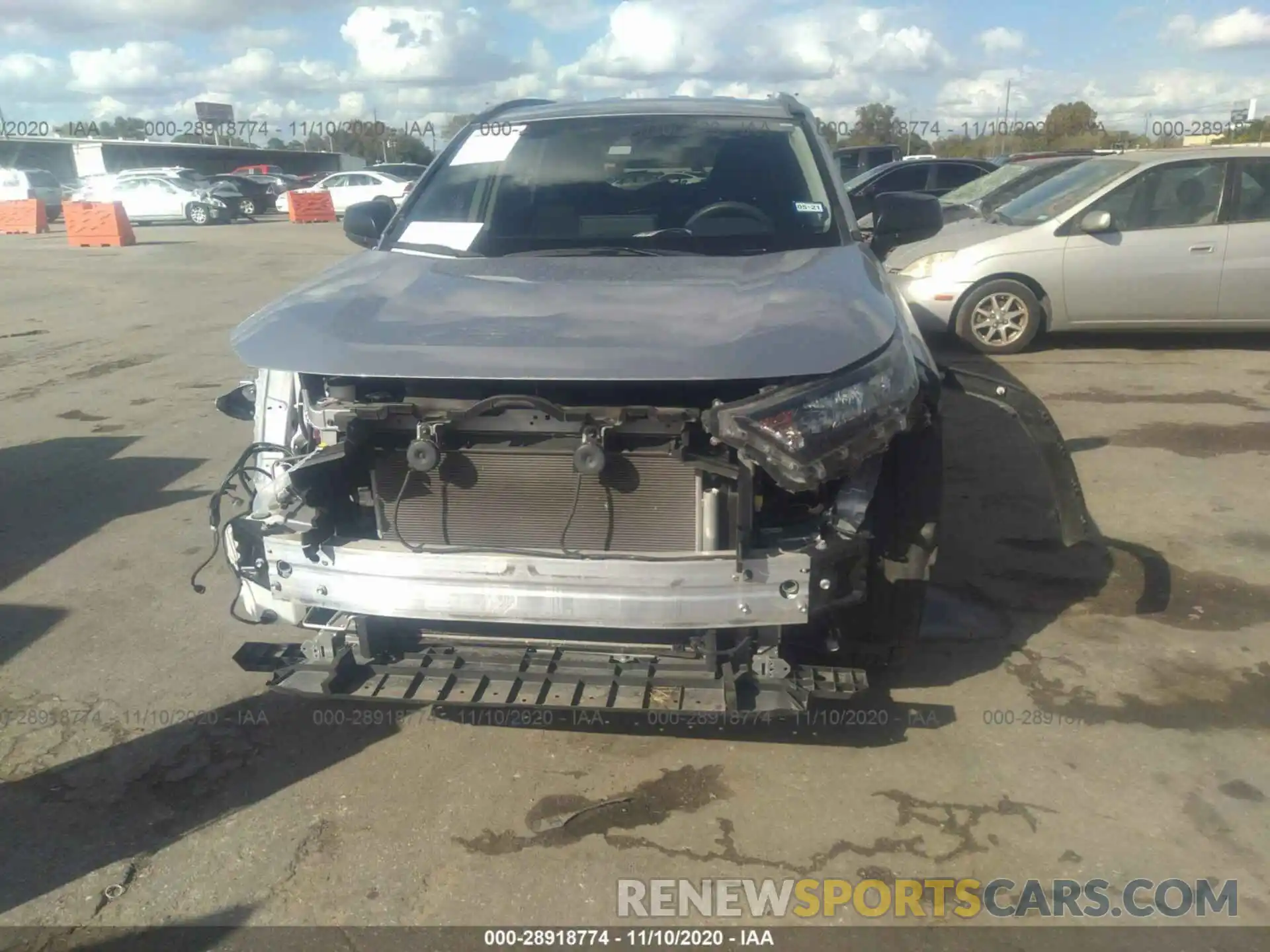 6 Photograph of a damaged car JTMH1RFV7KD012309 TOYOTA RAV4 2019