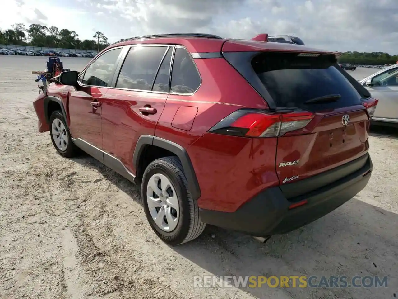 3 Photograph of a damaged car JTMH1RFV7KD016389 TOYOTA RAV4 2019