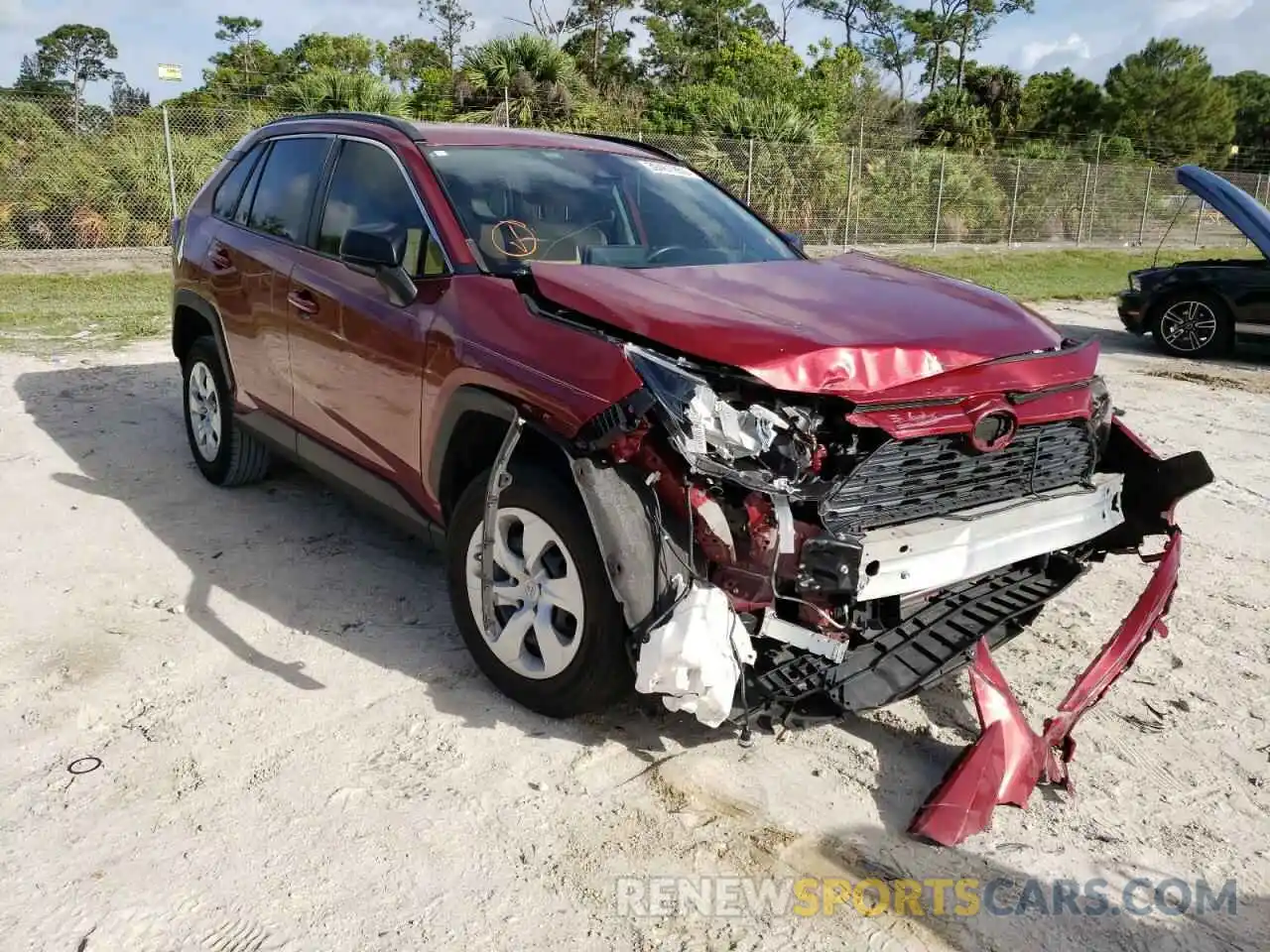 9 Photograph of a damaged car JTMH1RFV7KD016389 TOYOTA RAV4 2019