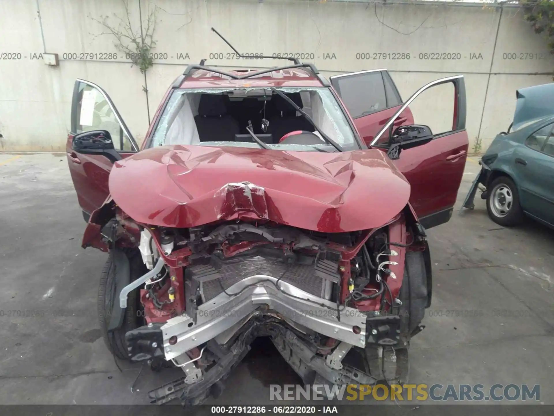 6 Фотография поврежденного автомобиля JTMH1RFV7KD024007 TOYOTA RAV4 2019