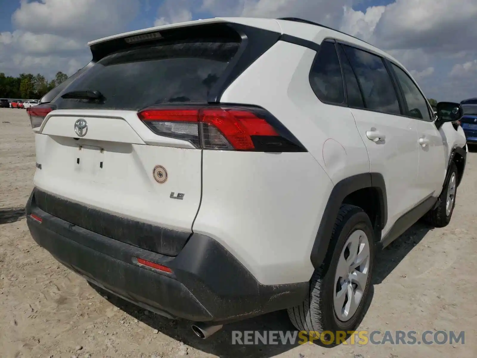 4 Фотография поврежденного автомобиля JTMH1RFV7KD501454 TOYOTA RAV4 2019