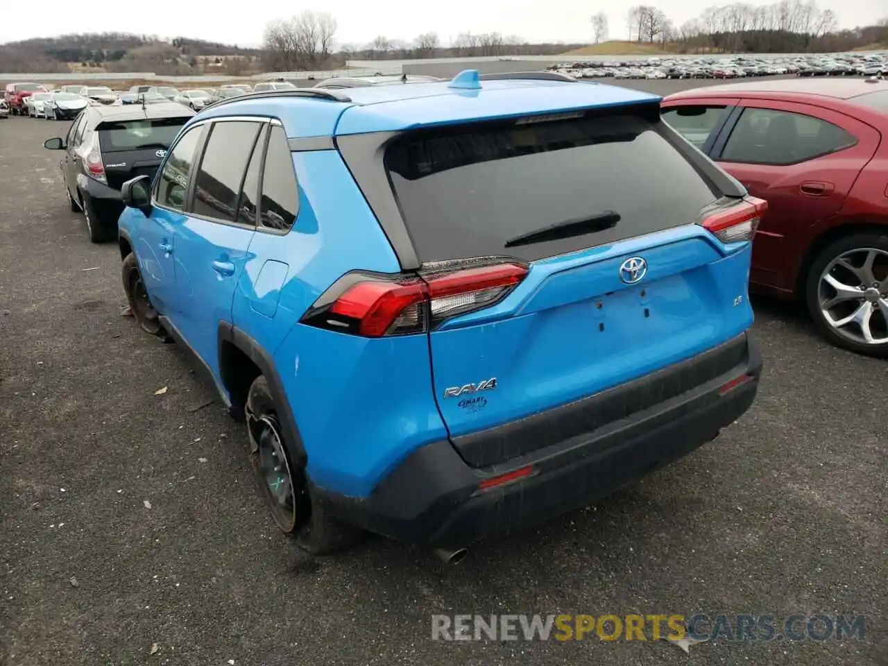 3 Фотография поврежденного автомобиля JTMH1RFV7KD506718 TOYOTA RAV4 2019