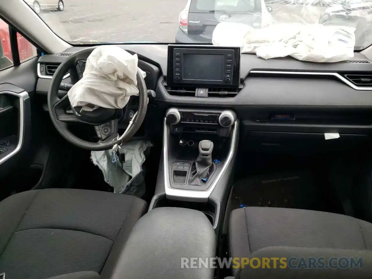 9 Photograph of a damaged car JTMH1RFV7KD506718 TOYOTA RAV4 2019