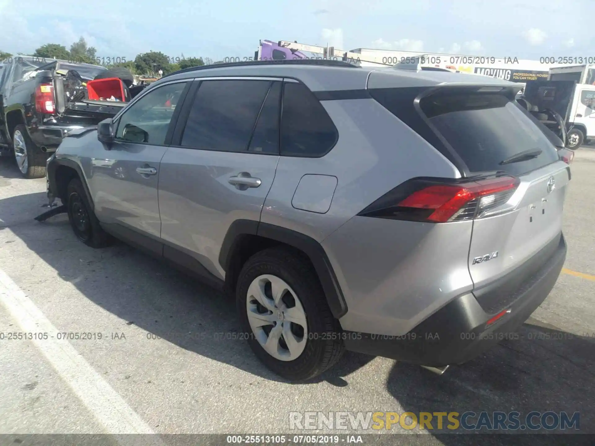 3 Фотография поврежденного автомобиля JTMH1RFV7KD508081 TOYOTA RAV4 2019