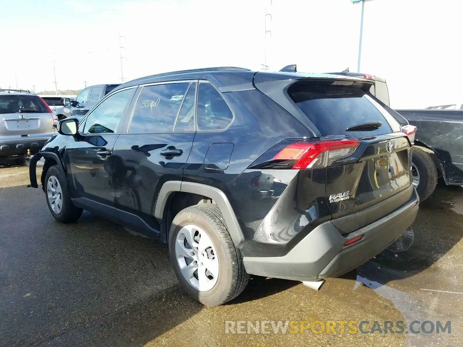 3 Фотография поврежденного автомобиля JTMH1RFV7KJ003059 TOYOTA RAV4 2019