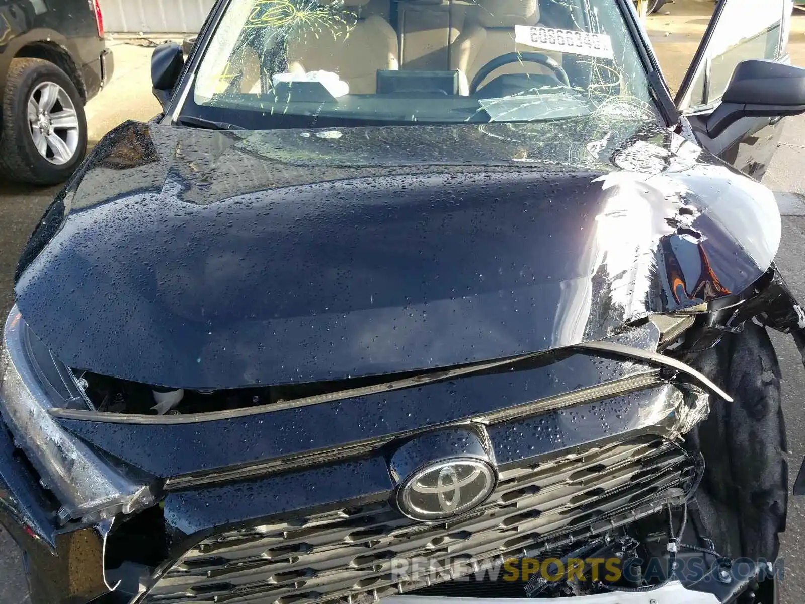 7 Photograph of a damaged car JTMH1RFV7KJ003059 TOYOTA RAV4 2019