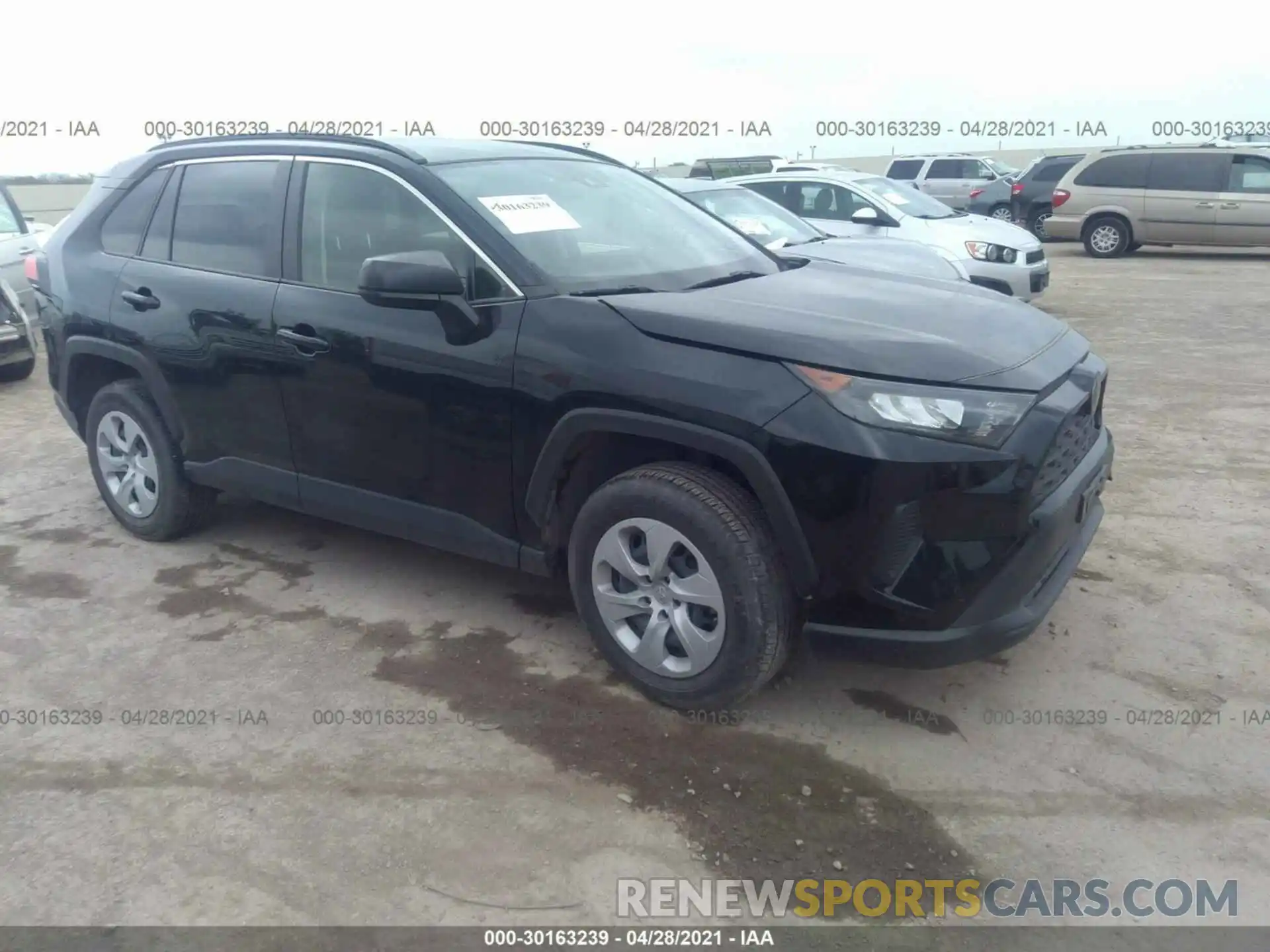 1 Фотография поврежденного автомобиля JTMH1RFV7KJ006124 TOYOTA RAV4 2019