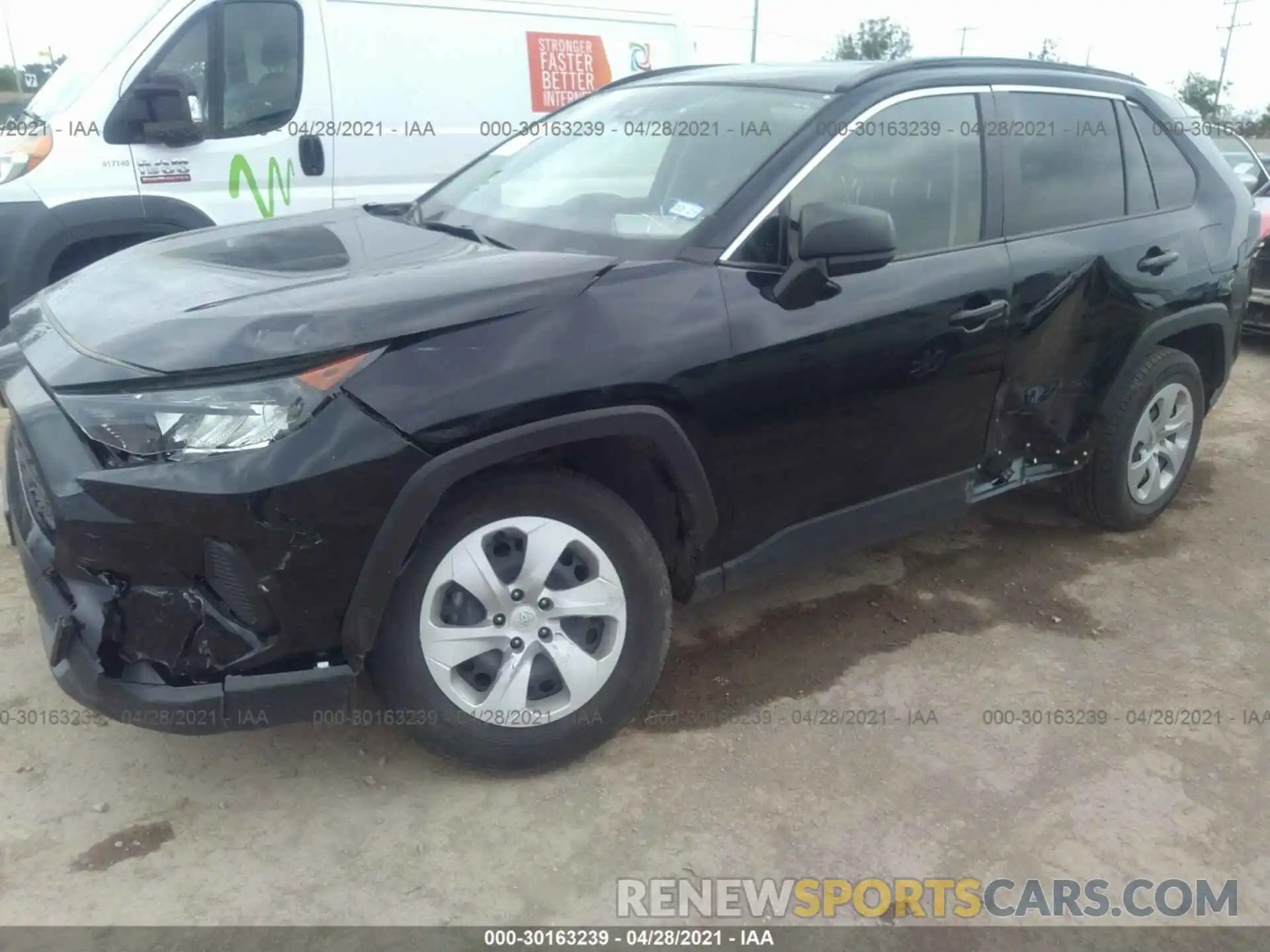 6 Фотография поврежденного автомобиля JTMH1RFV7KJ006124 TOYOTA RAV4 2019