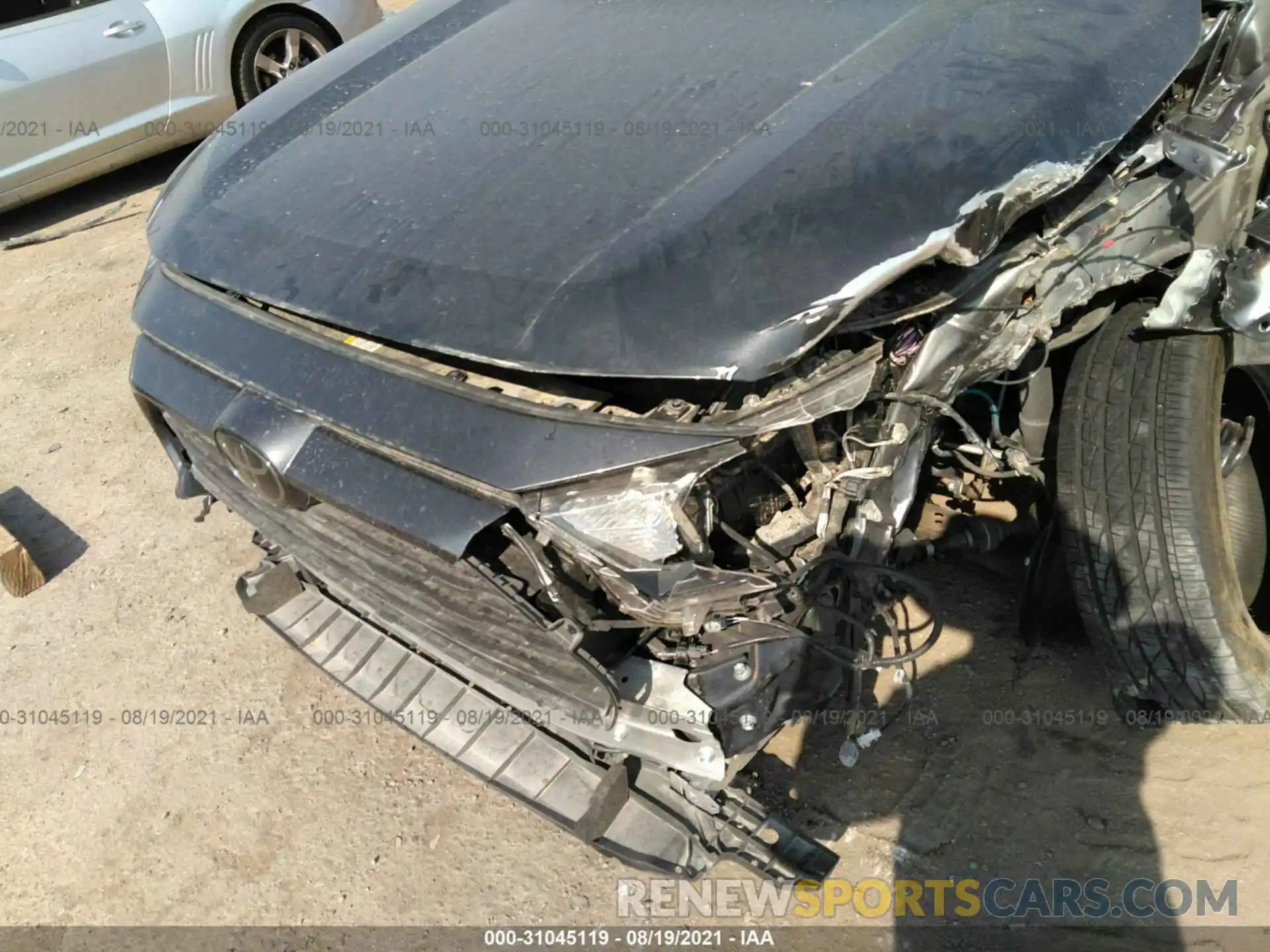 10 Photograph of a damaged car JTMH1RFV7KJ010285 TOYOTA RAV4 2019