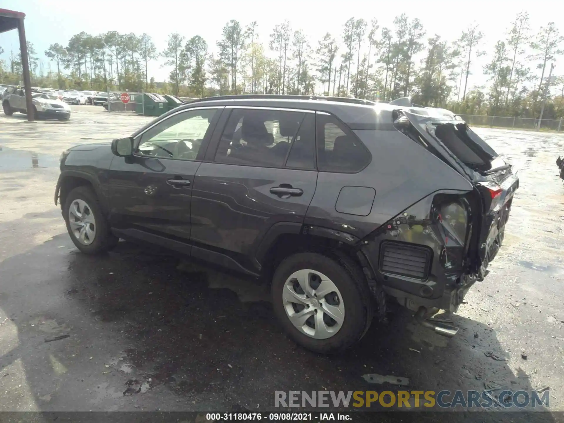 3 Photograph of a damaged car JTMH1RFV7KJ010853 TOYOTA RAV4 2019