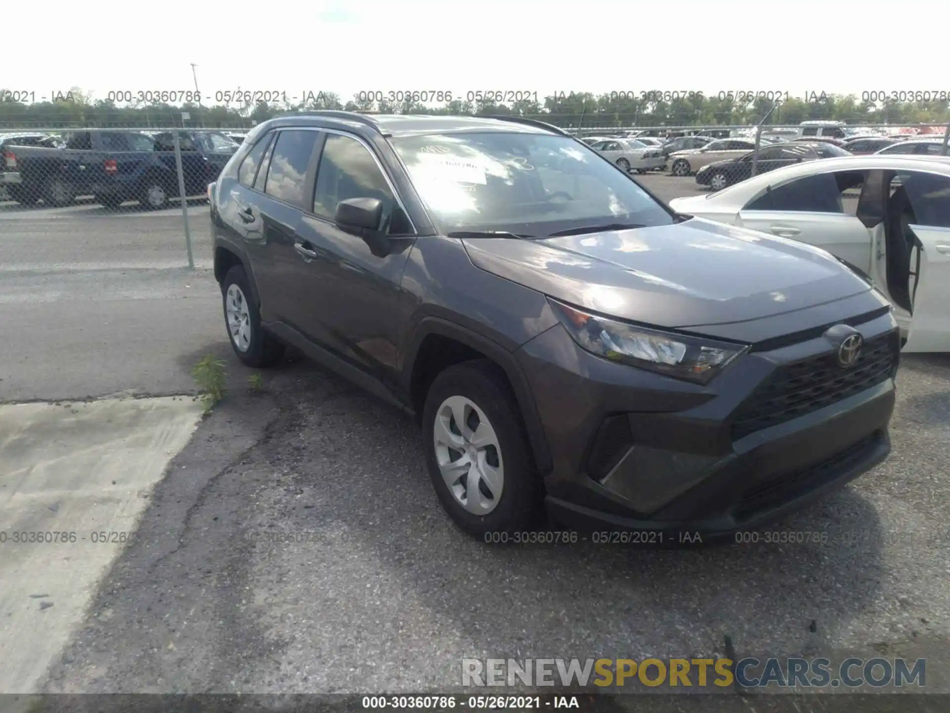 1 Фотография поврежденного автомобиля JTMH1RFV7KJ012070 TOYOTA RAV4 2019