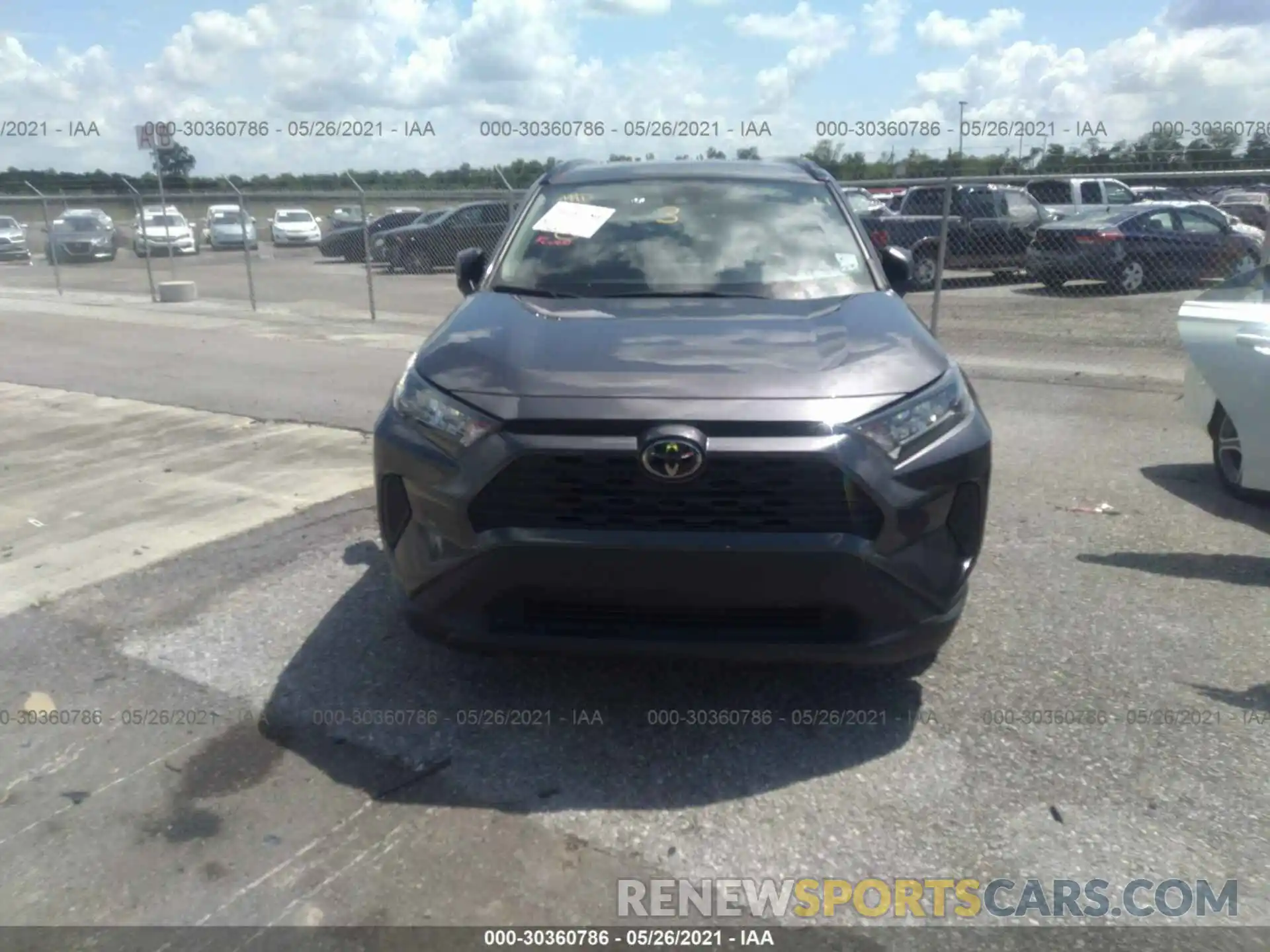 6 Photograph of a damaged car JTMH1RFV7KJ012070 TOYOTA RAV4 2019